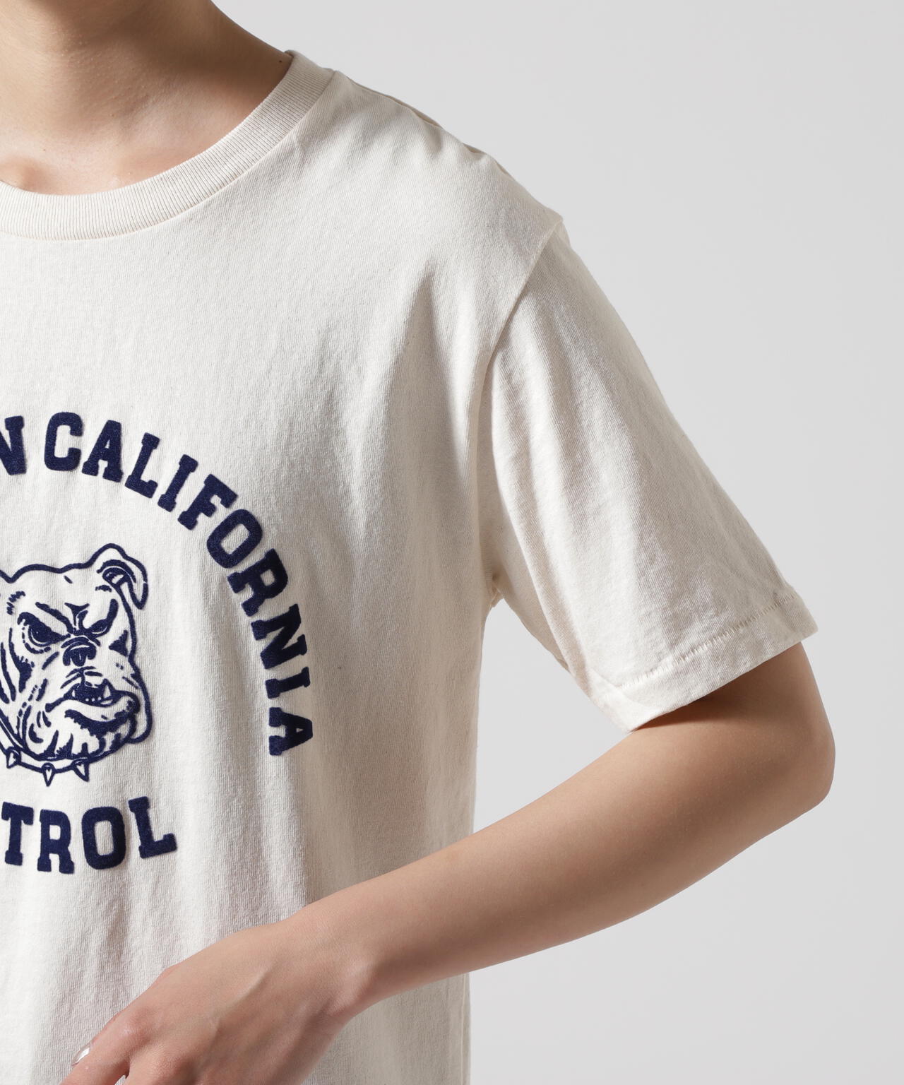 MIXTA/ミクスタ CREW NECK SO CAL DOG Tシャツ