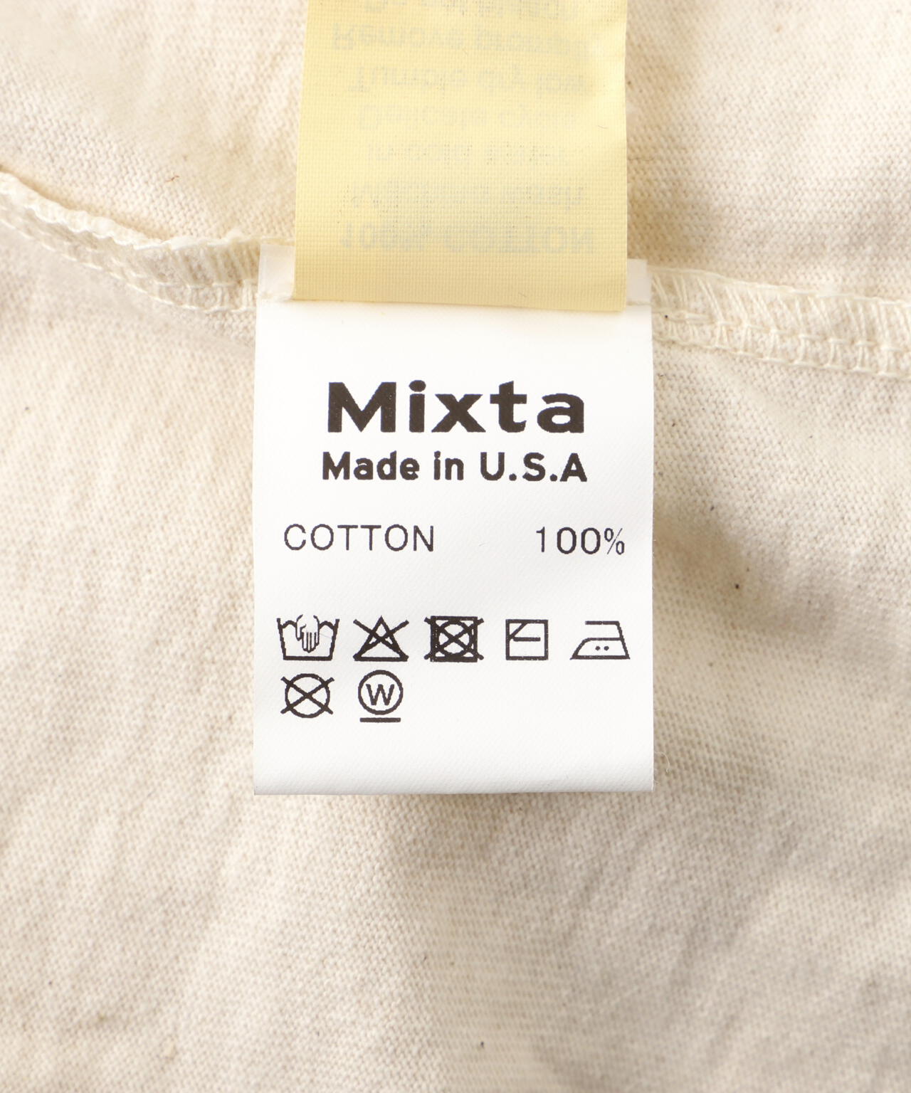 MIXTA/ミクスタ CREW NECK SO CAL DOG Tシャツ