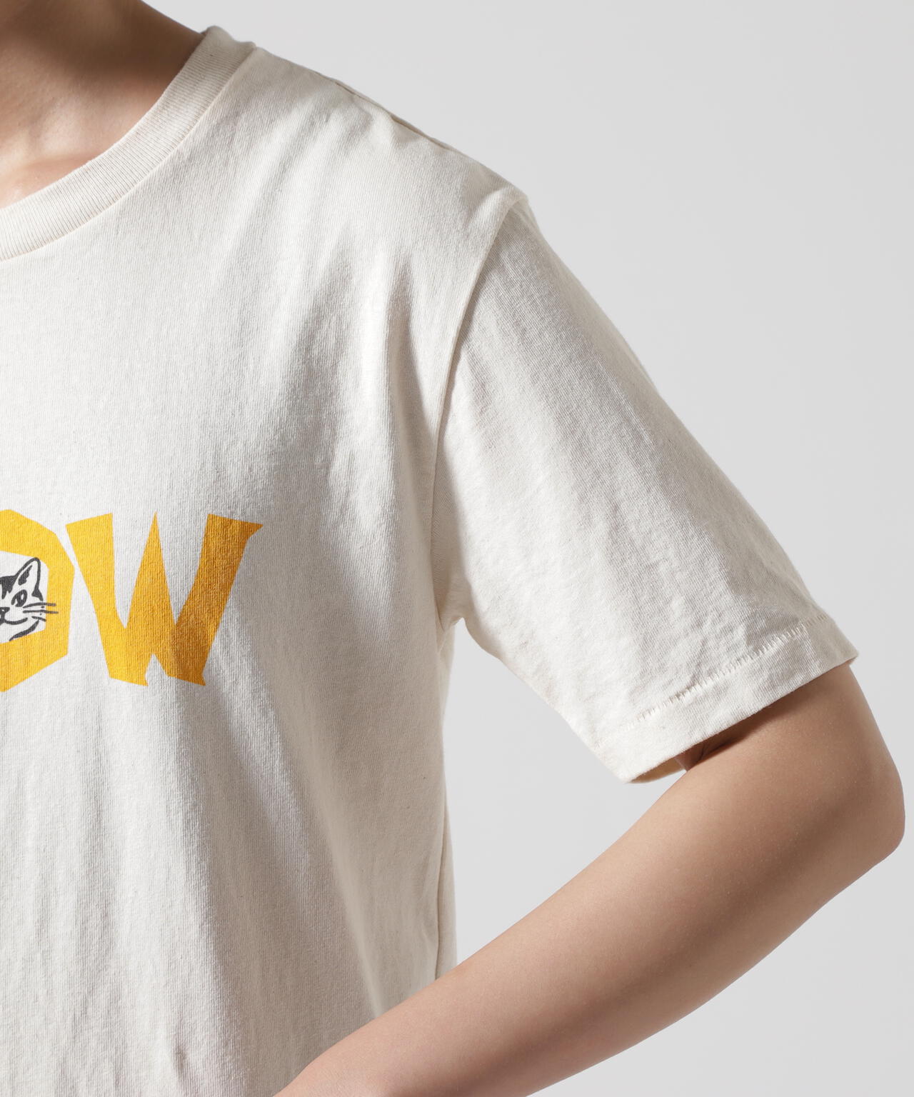 MIXTA/ミクスタ CREW NECK MEOW Tシャツ