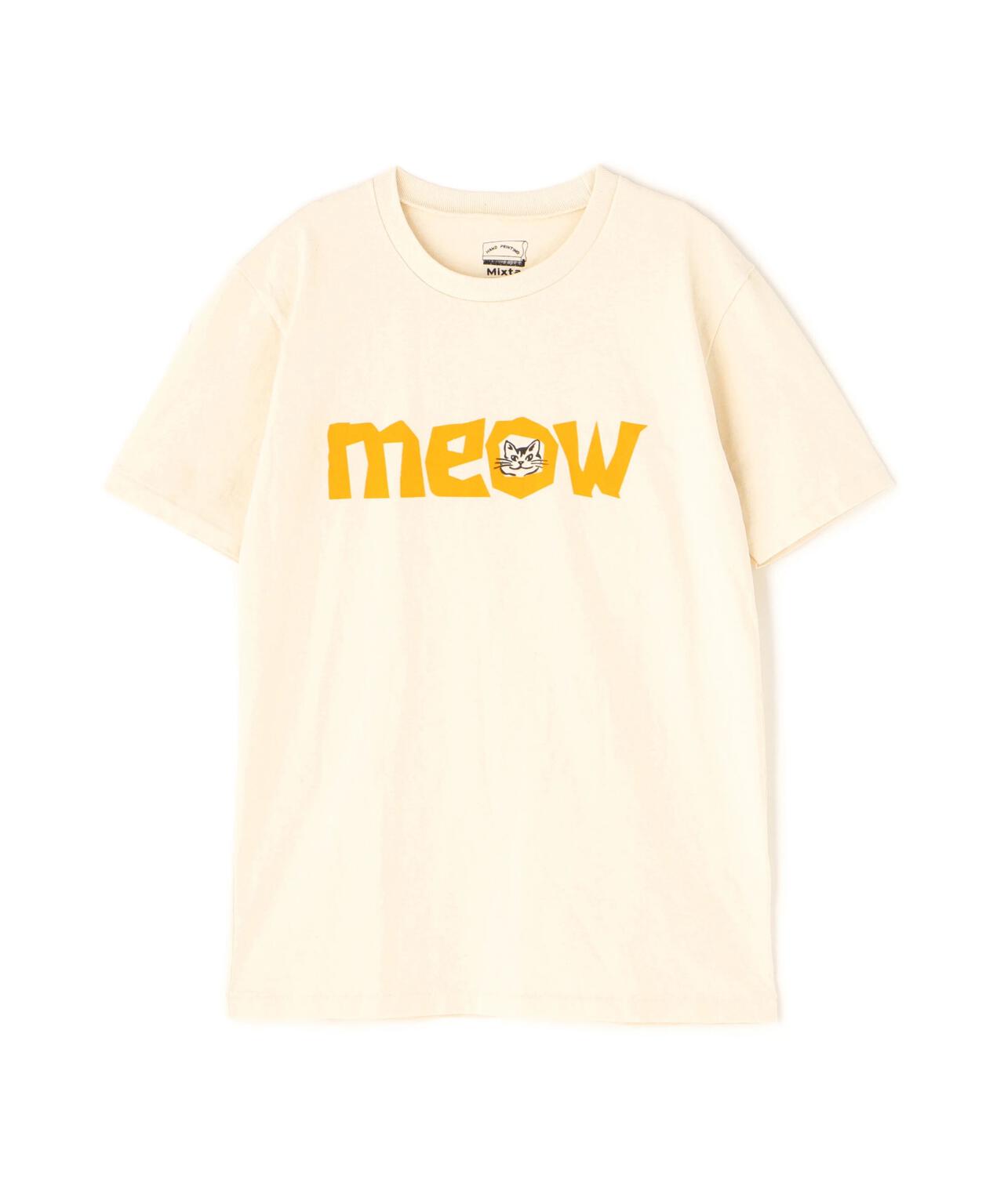MIXTA/ミクスタ CREW NECK MEOW Tシャツ