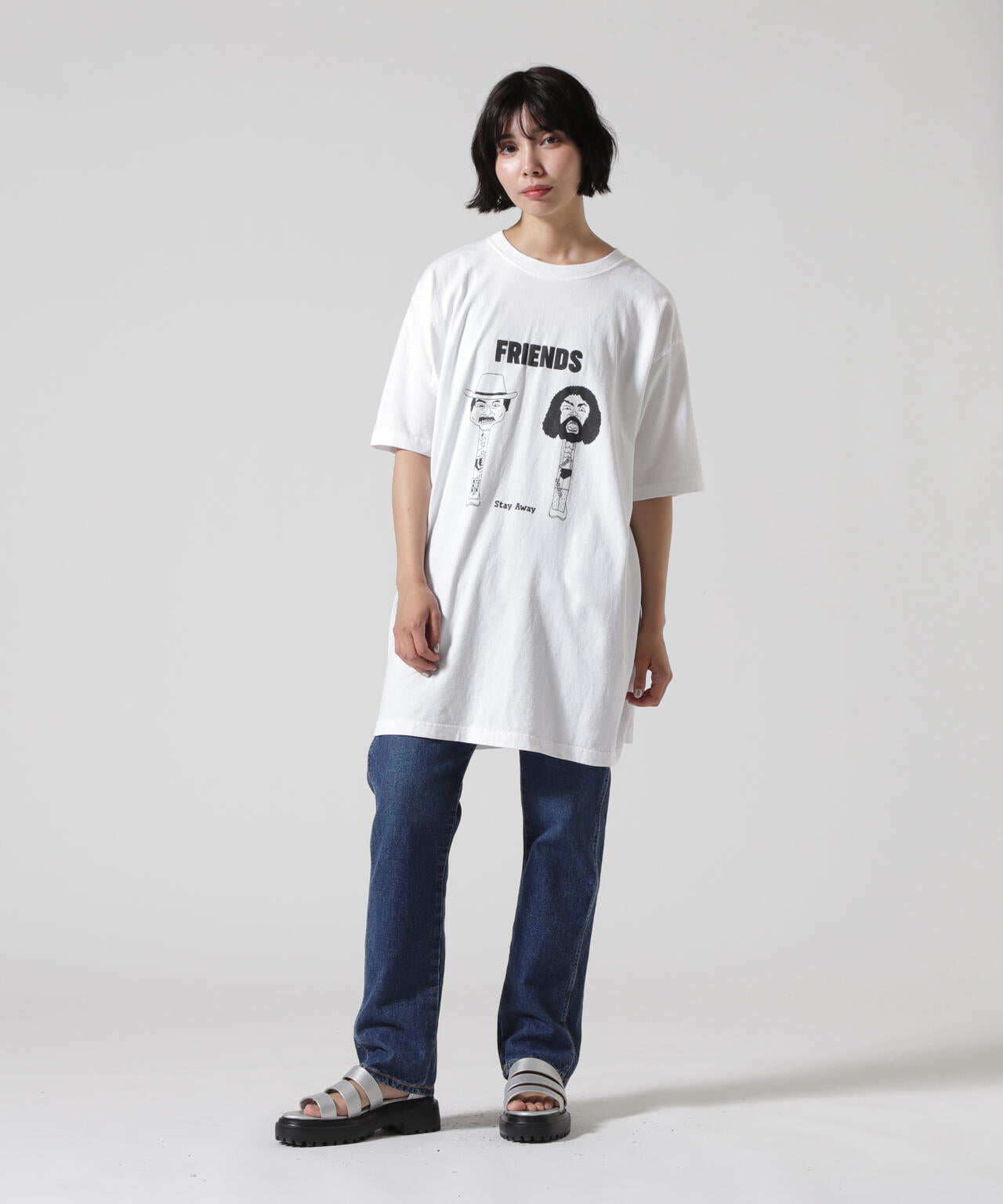 FUNG/ファング Basic tee FRIENDS