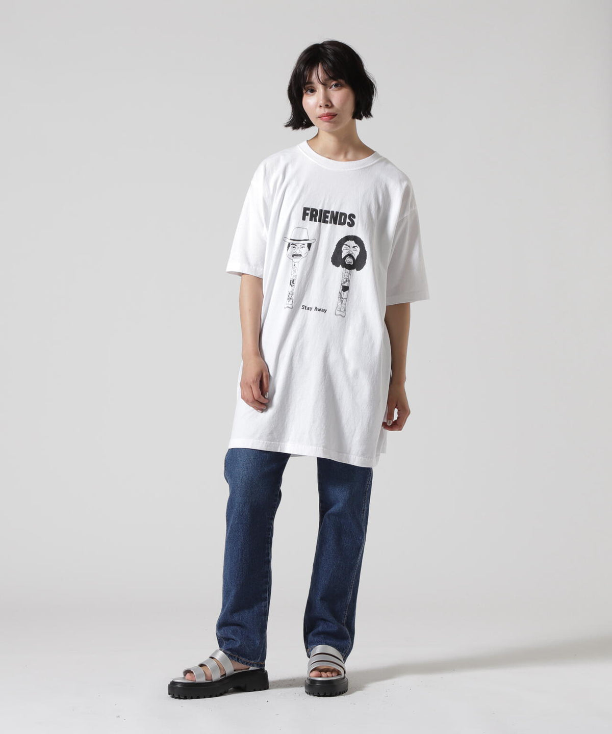 FUNG/ファング Basic tee FRIENDS