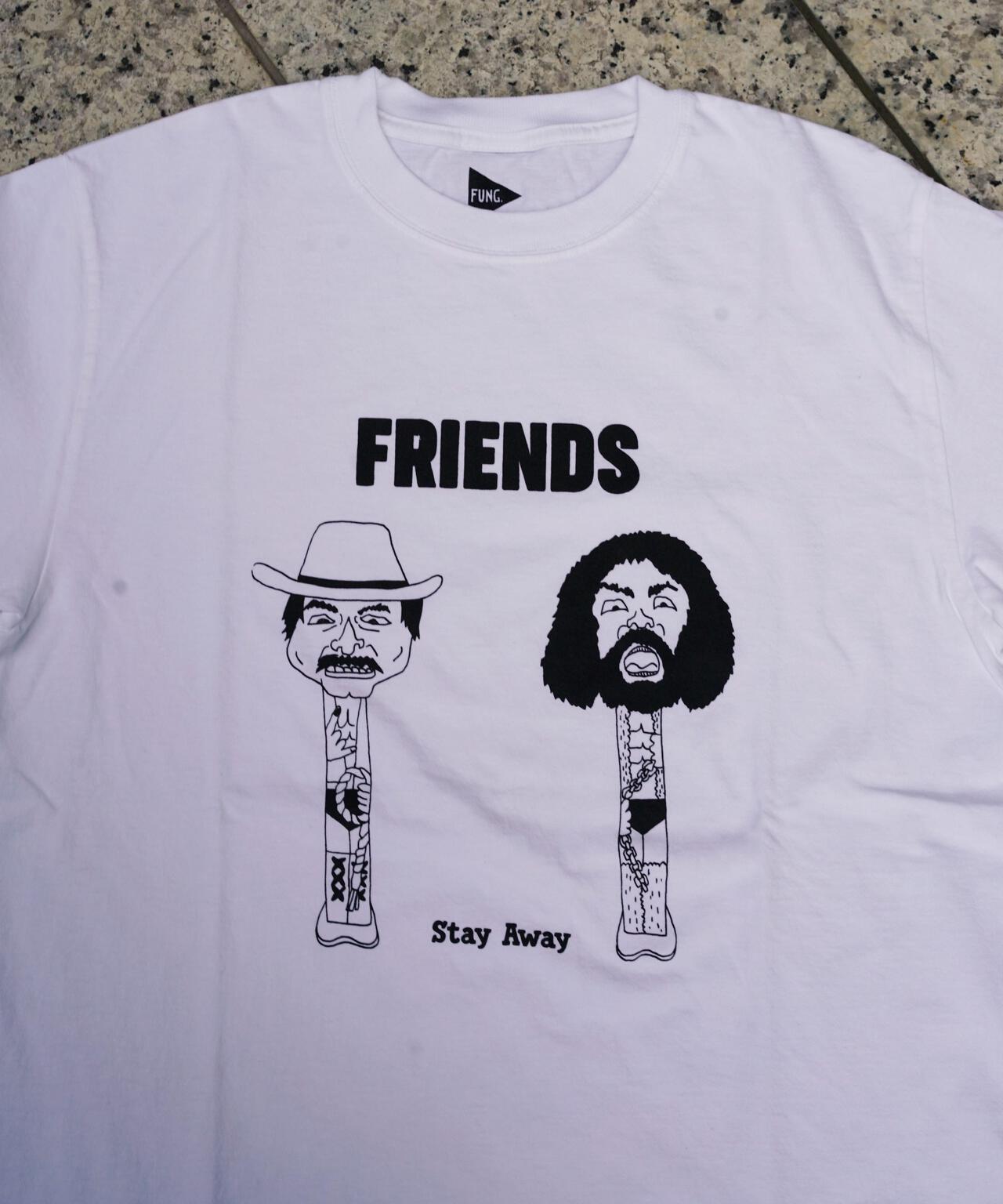 FUNG/ファング Basic tee FRIENDS