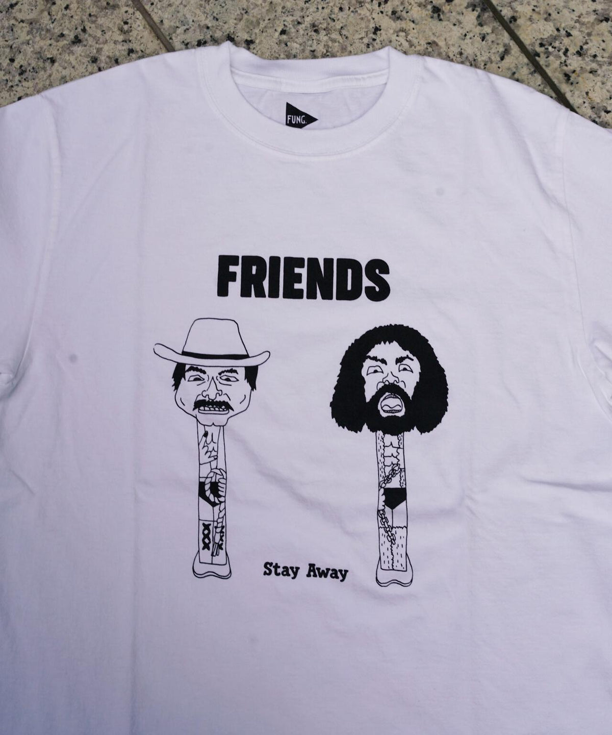 FUNG/ファング Basic tee FRIENDS