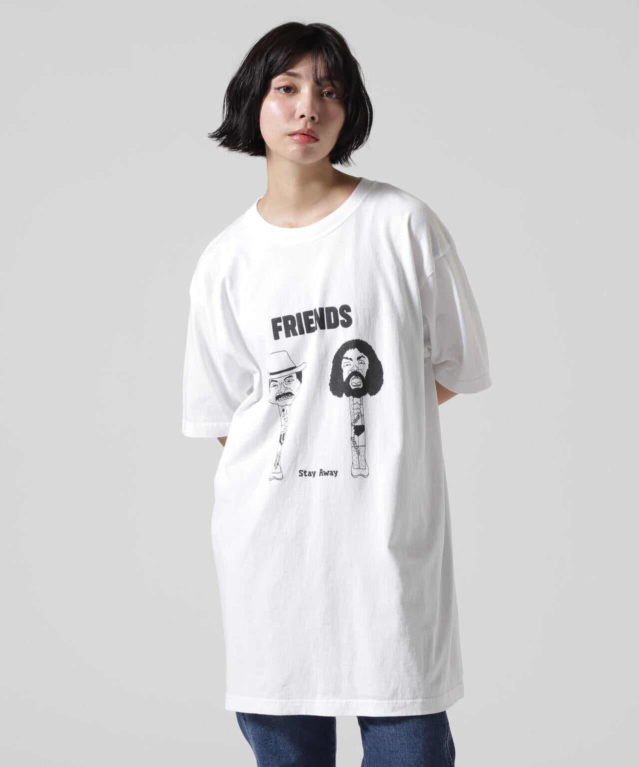 FUNG/ファング Basic tee FRIENDS