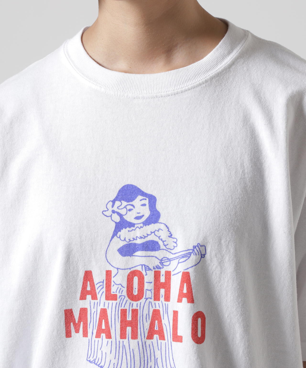 FUNG/ファング CUT OFF TEE ALOHA MAHALO Tシャツ