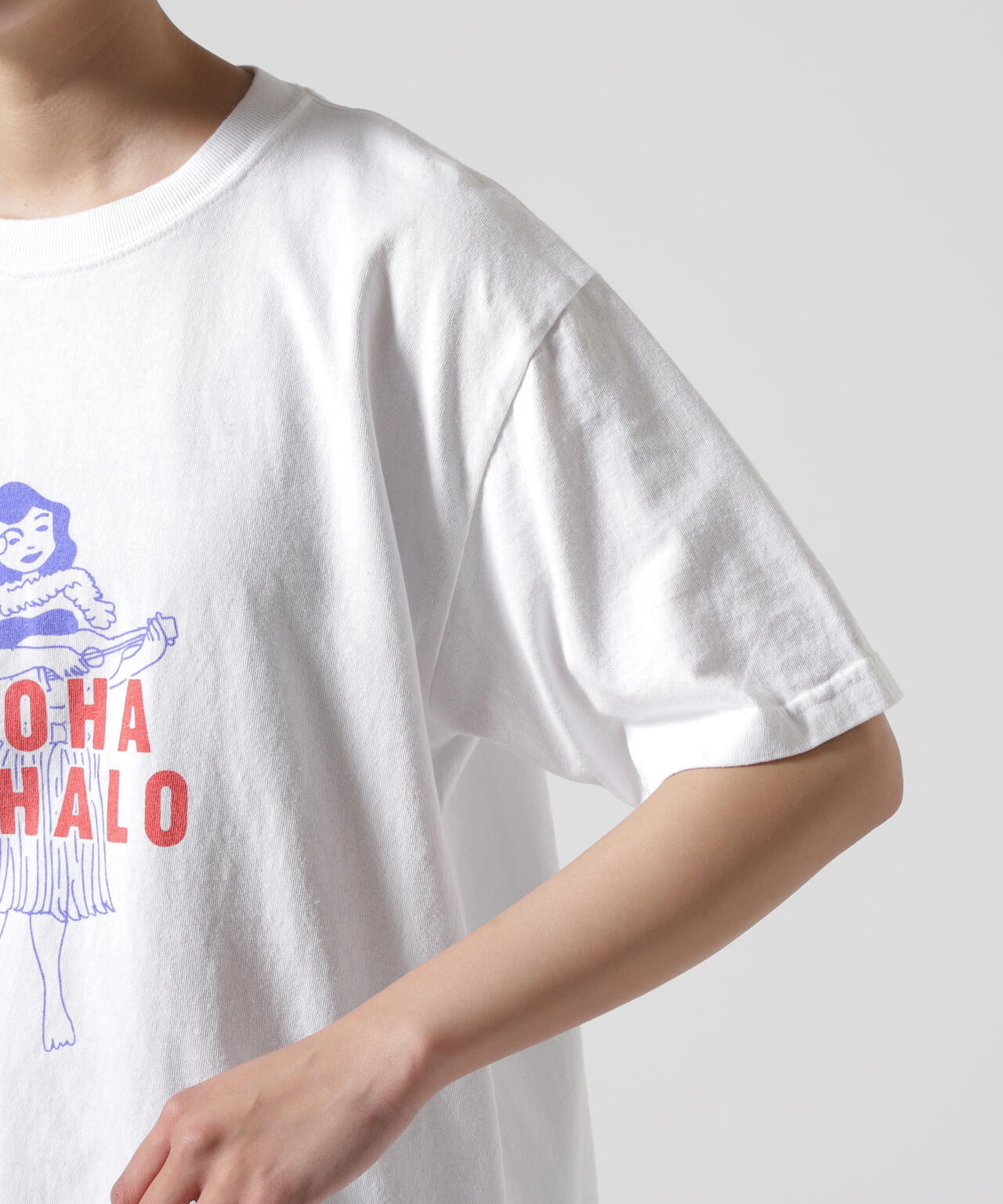 FUNG/ファング CUT OFF TEE ALOHA MAHALO Tシャツ