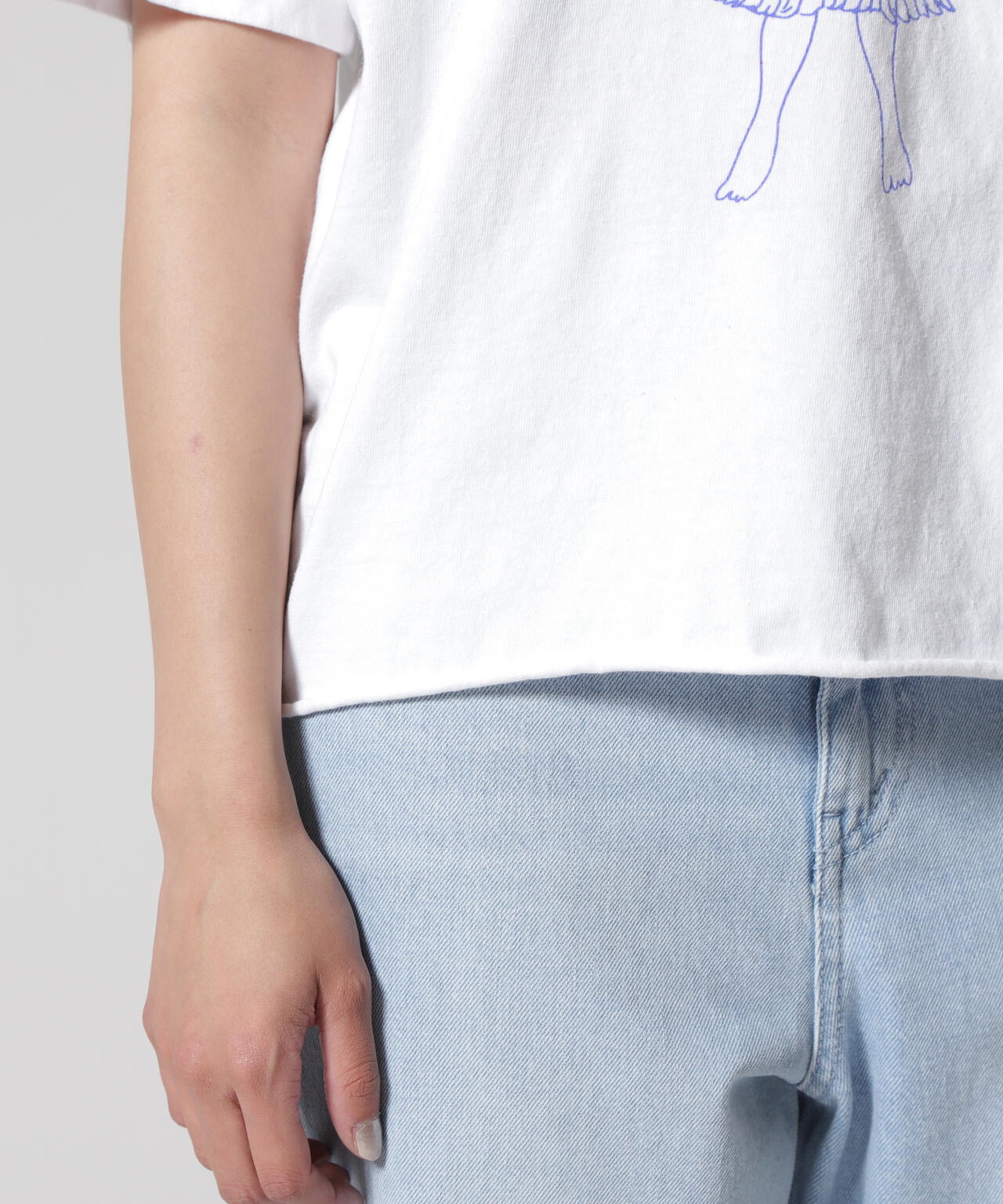 FUNG/ファング CUT OFF TEE ALOHA MAHALO Tシャツ