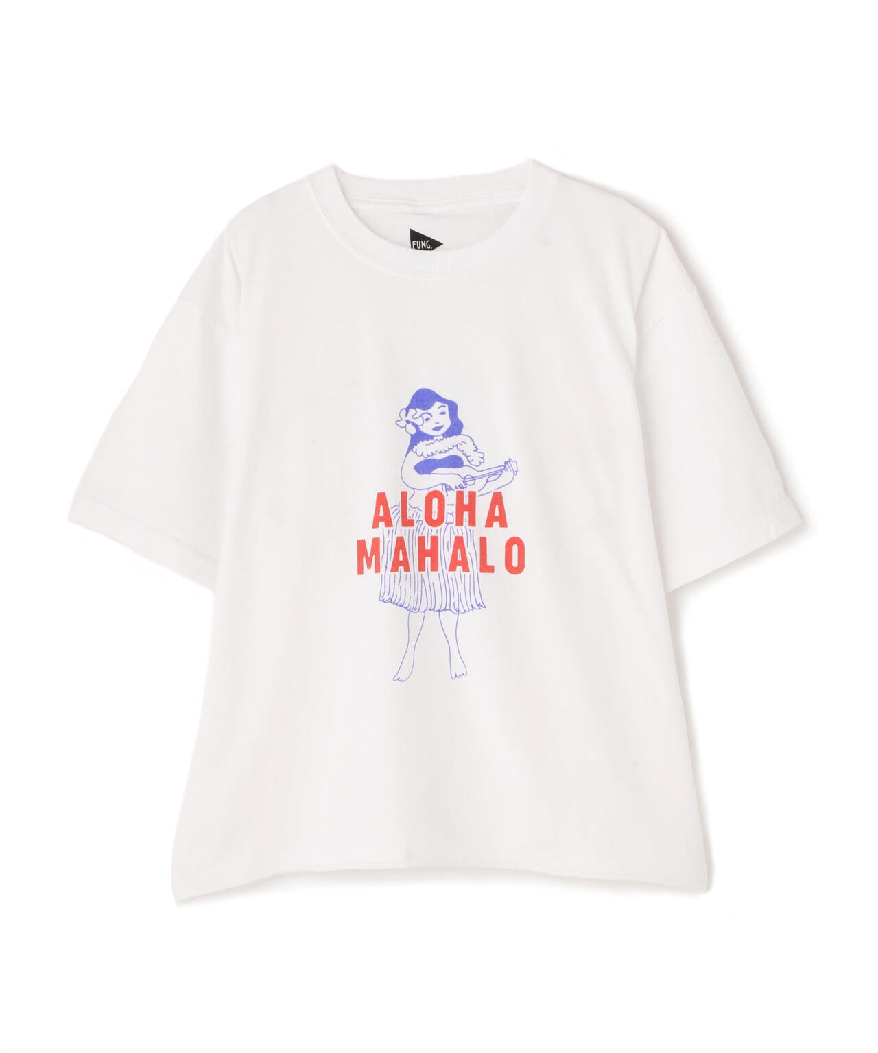 FUNG/ファング CUT OFF TEE ALOHA MAHALO Tシャツ