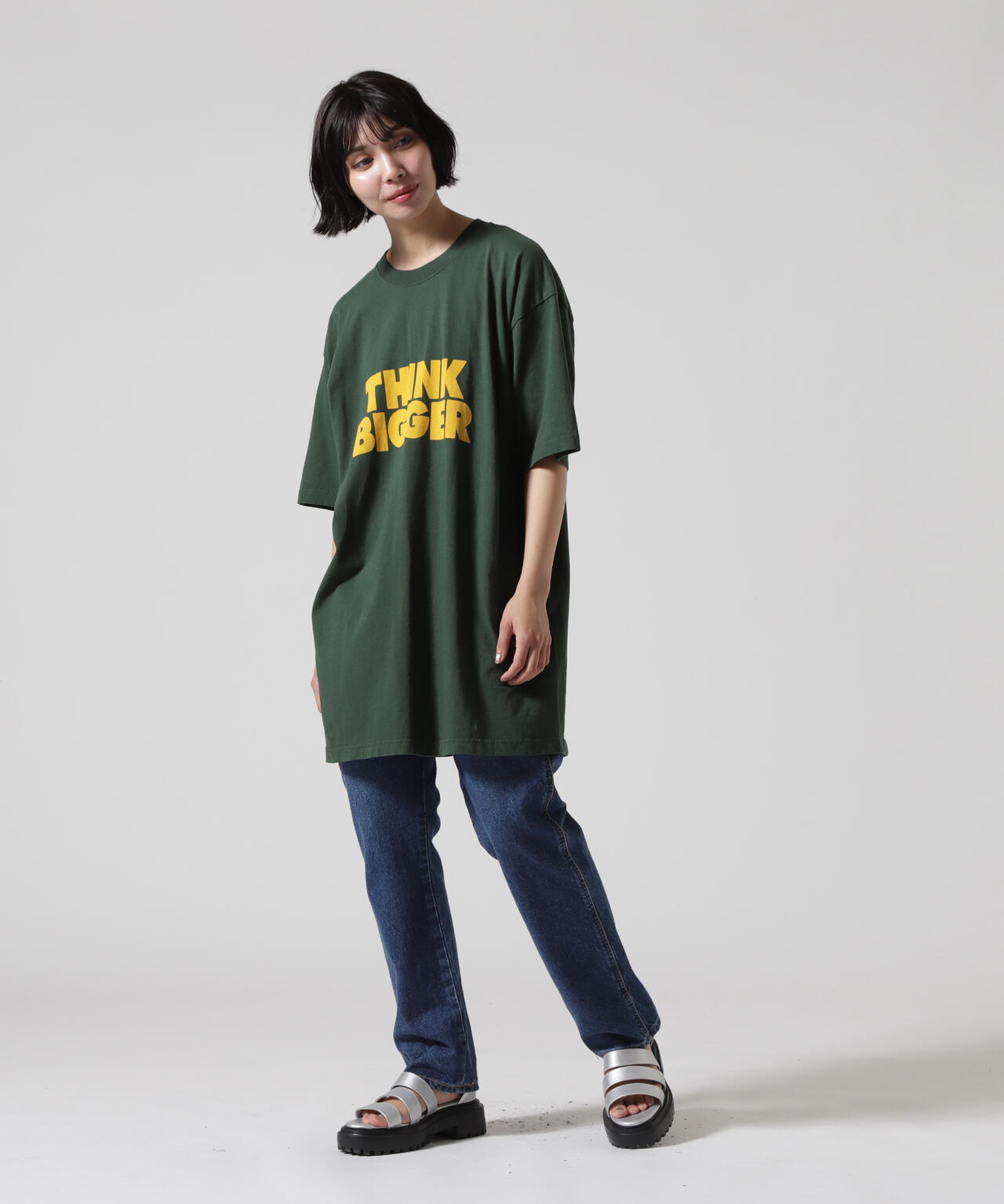 FUNG/ファング BASIC TEE THINK BIGGER Tシャツ