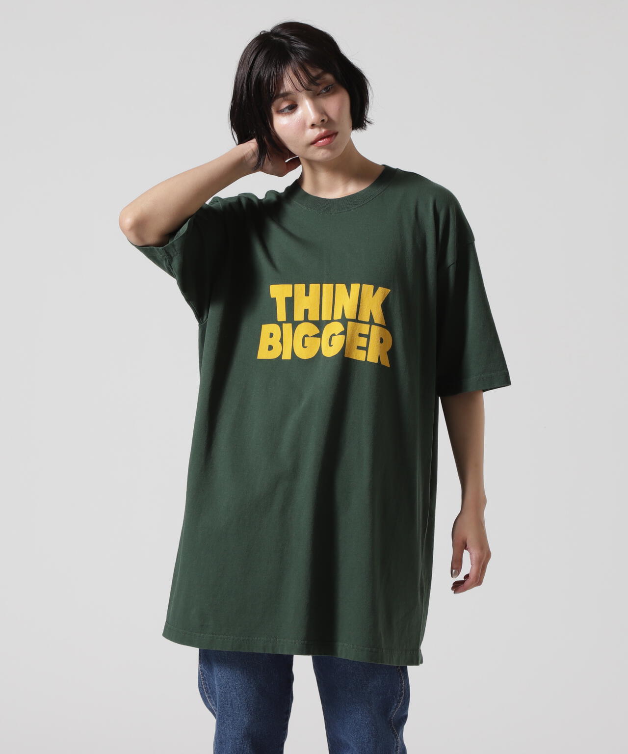 FUNG/ファング BASIC TEE THINK BIGGER Tシャツ