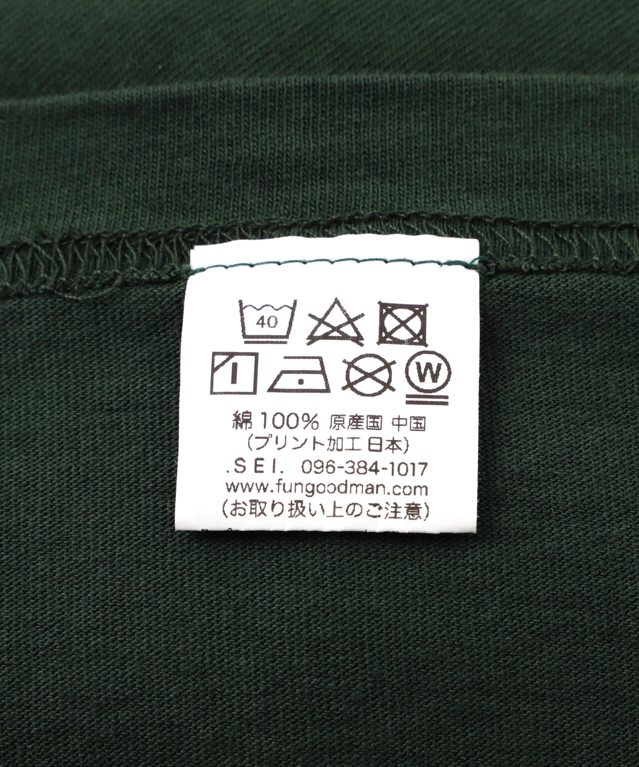 FUNG/ファング BASIC TEE THINK BIGGER Tシャツ