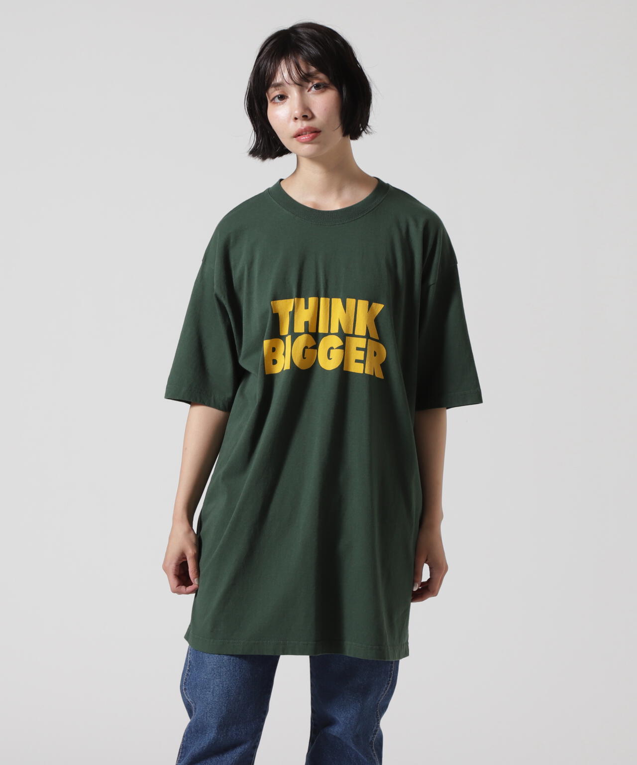 FUNG/ファング BASIC TEE THINK BIGGER Tシャツ