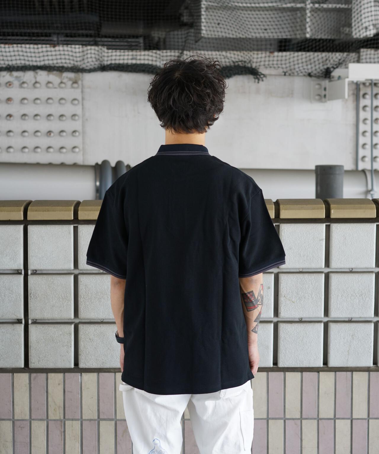 Needles/ニードルズ 別注Shawl Collar S/S Polo - Cotton Pique
