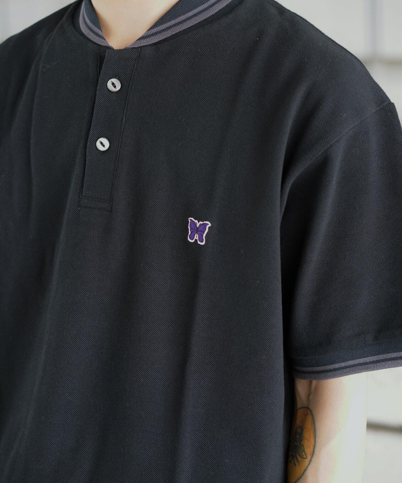 Needles/ニードルズ 別注Shawl Collar S/S Polo - Cotton Pique