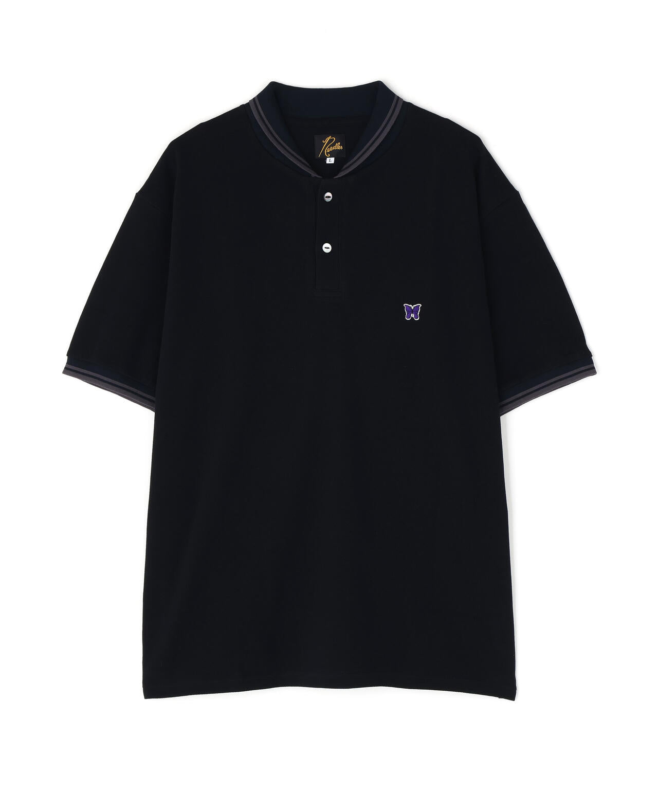 Needles/ニードルズ 別注Shawl Collar S/S Polo - Cotton Pique