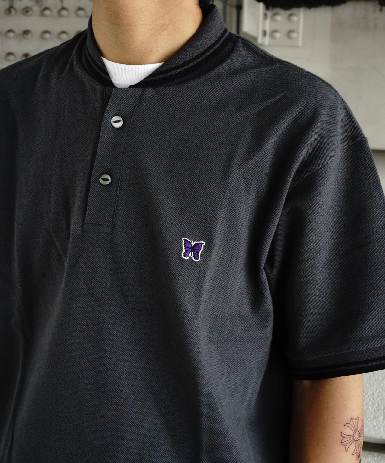 Needles/ニードルズ 別注Shawl Collar S/S Polo - Cotton Pique