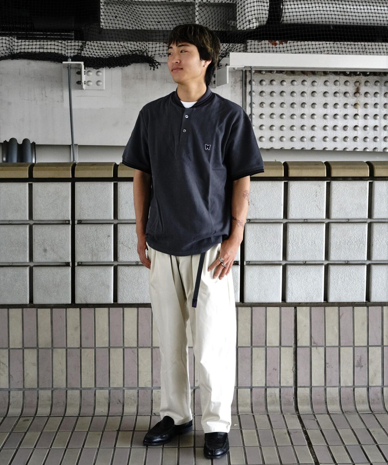 Needles/ニードルズ 別注Shawl Collar S/S Polo - Cotton Pique
