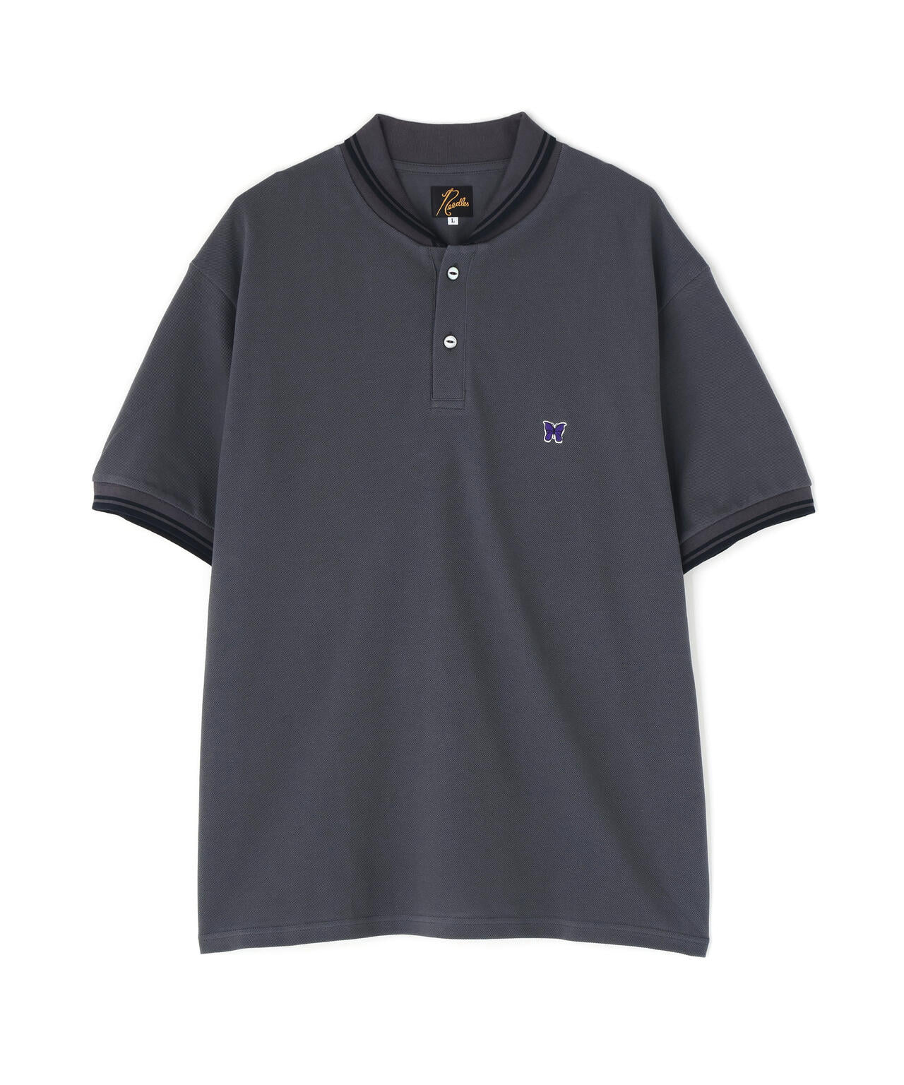 Needles/ニードルズ 別注Shawl Collar S/S Polo - Cotton Pique
