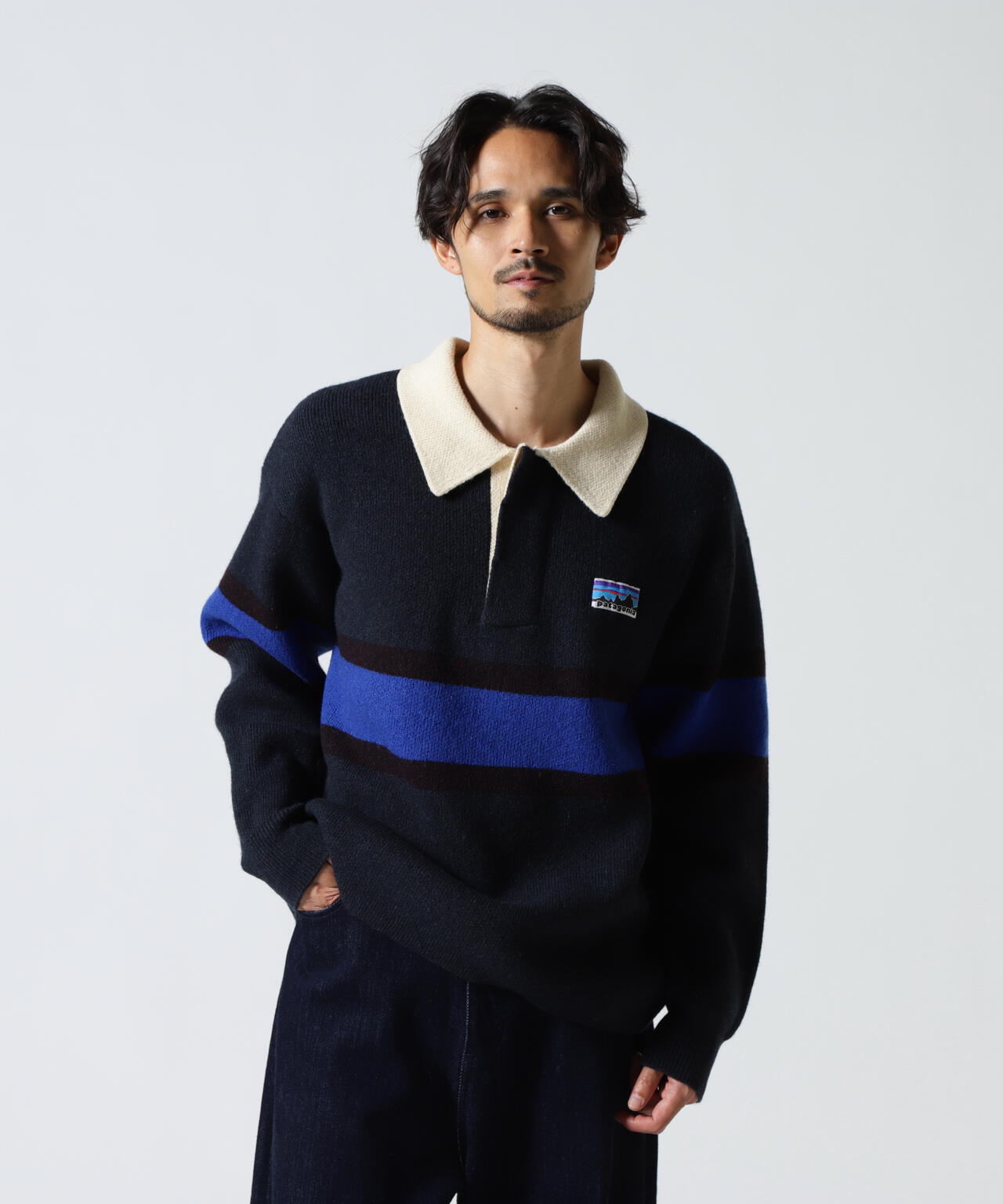 Patagonia/パタゴニア リサイクル・ウールブレンド・ラグビー・セーター