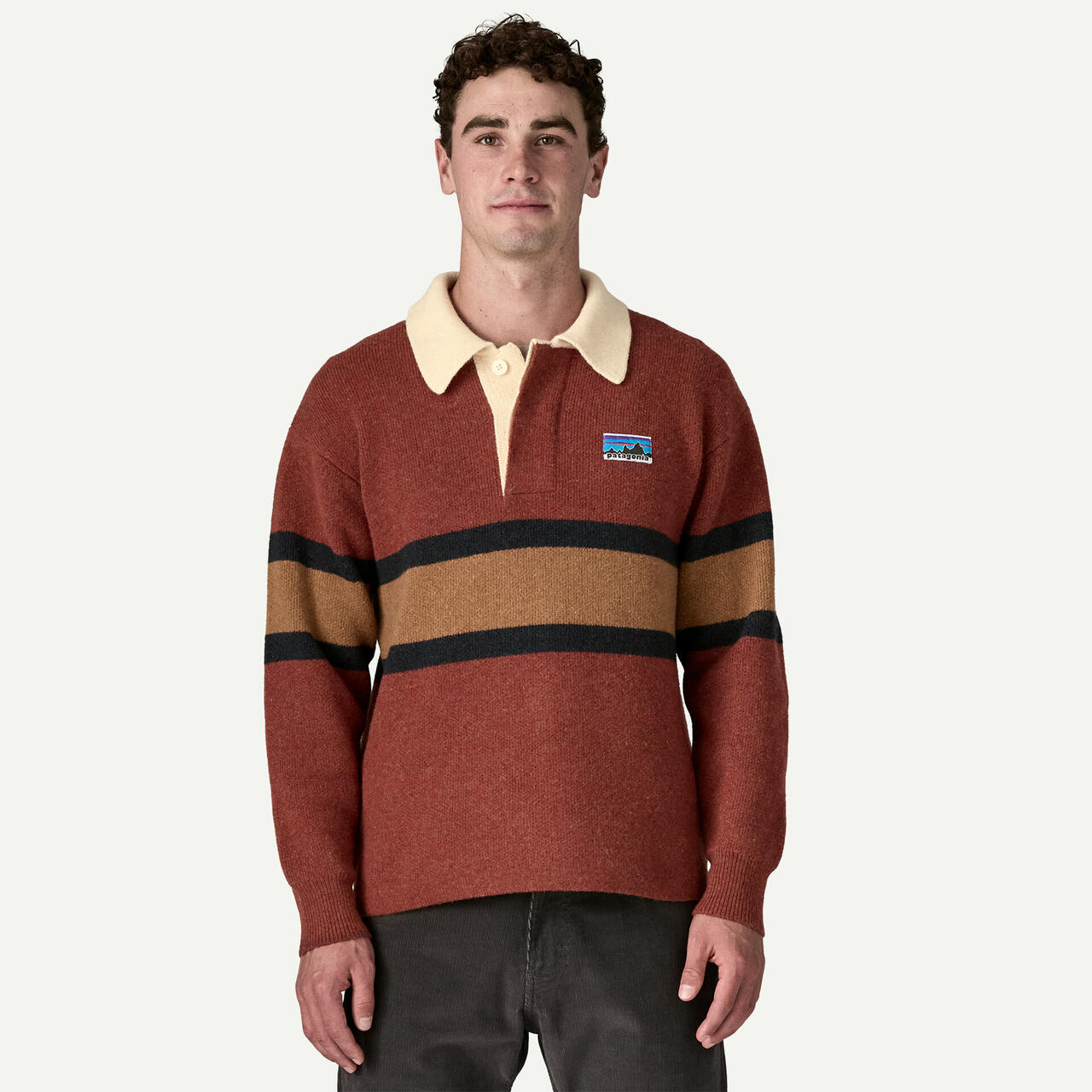 Patagonia/パタゴニア リサイクル・ウールブレンド・ラグビー・セーター