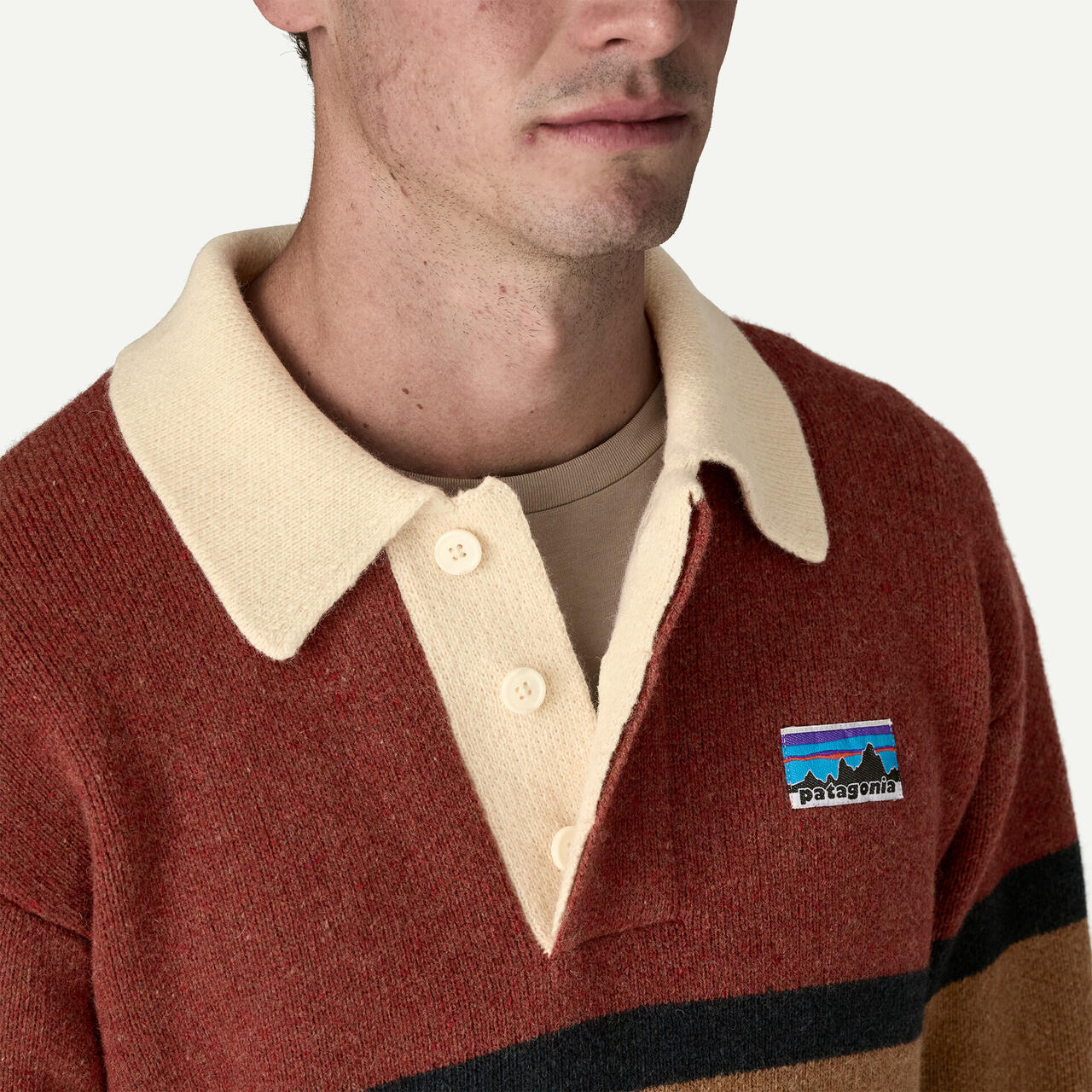 Patagonia/パタゴニア リサイクル・ウールブレンド・ラグビー・セーター