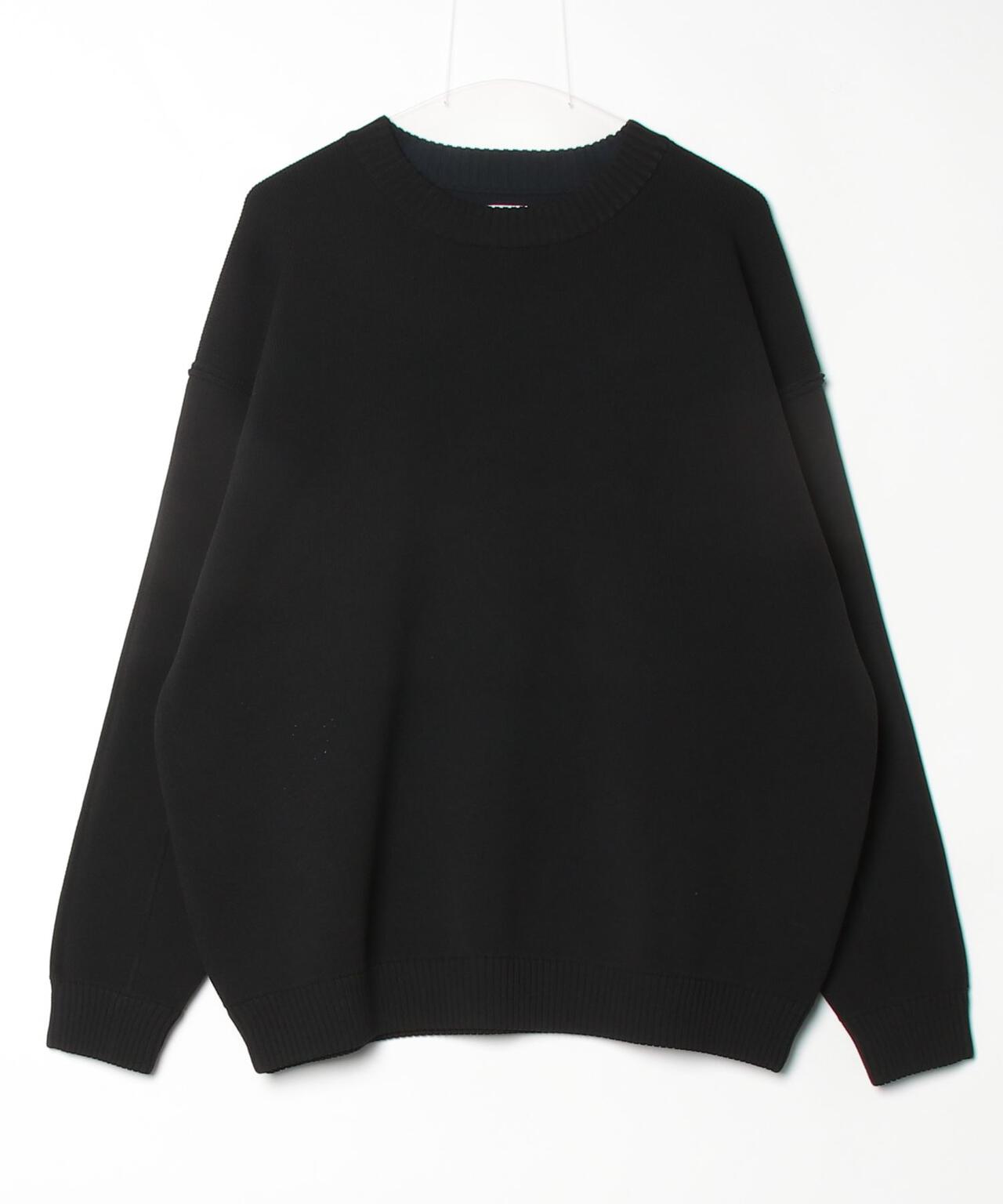 B omnivore/ビーオムニボー SIMPLE KNIT TOP