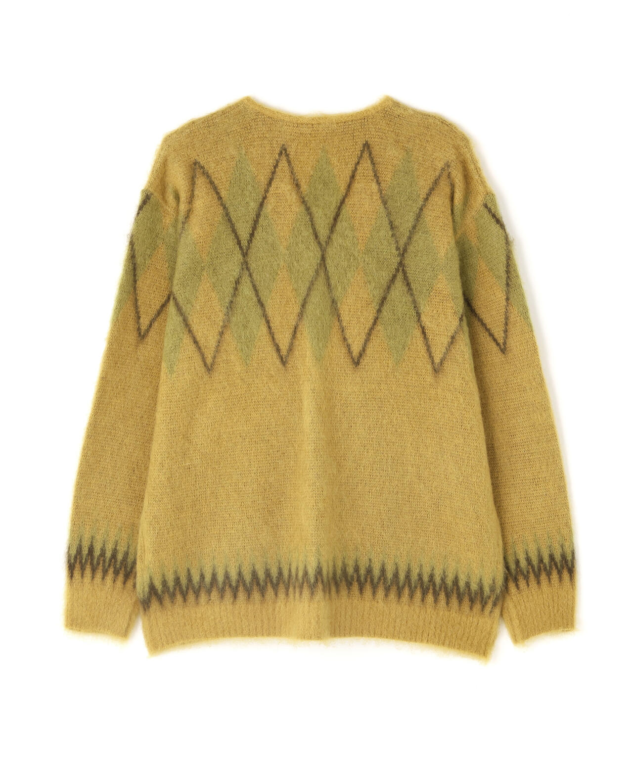 Needles/ニードルズ Mohair Cardigan - Argyle モヘアカーディガン