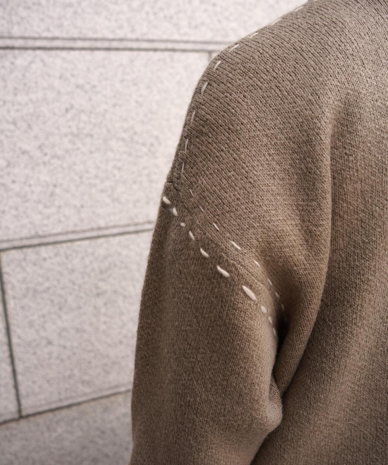 B omnivore/ビーオムニボー 起毛KNIT HAND JACKET