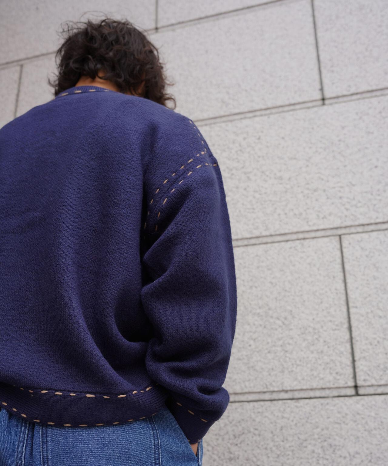 B omnivore/ビーオムニボー 起毛KNIT HAND JACKET