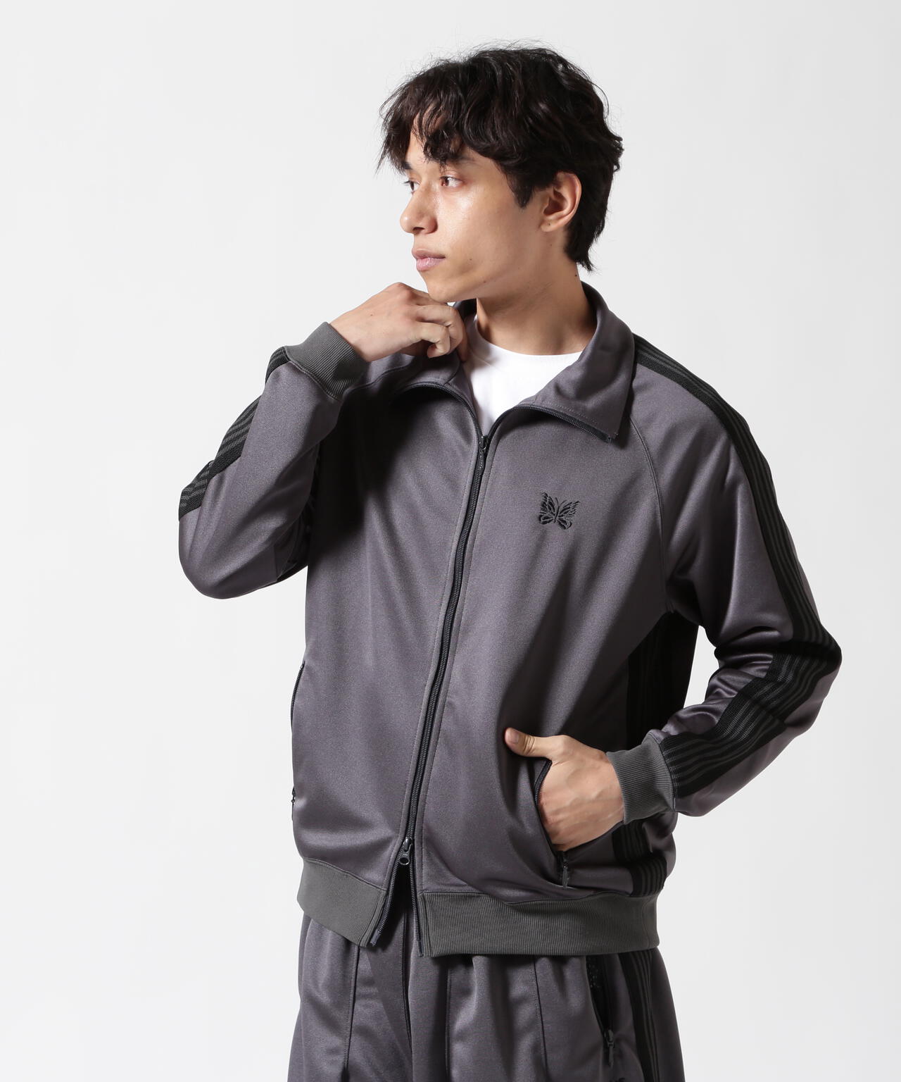 Needles/ニードルズ 別注Track Jacket - Poly Smooth