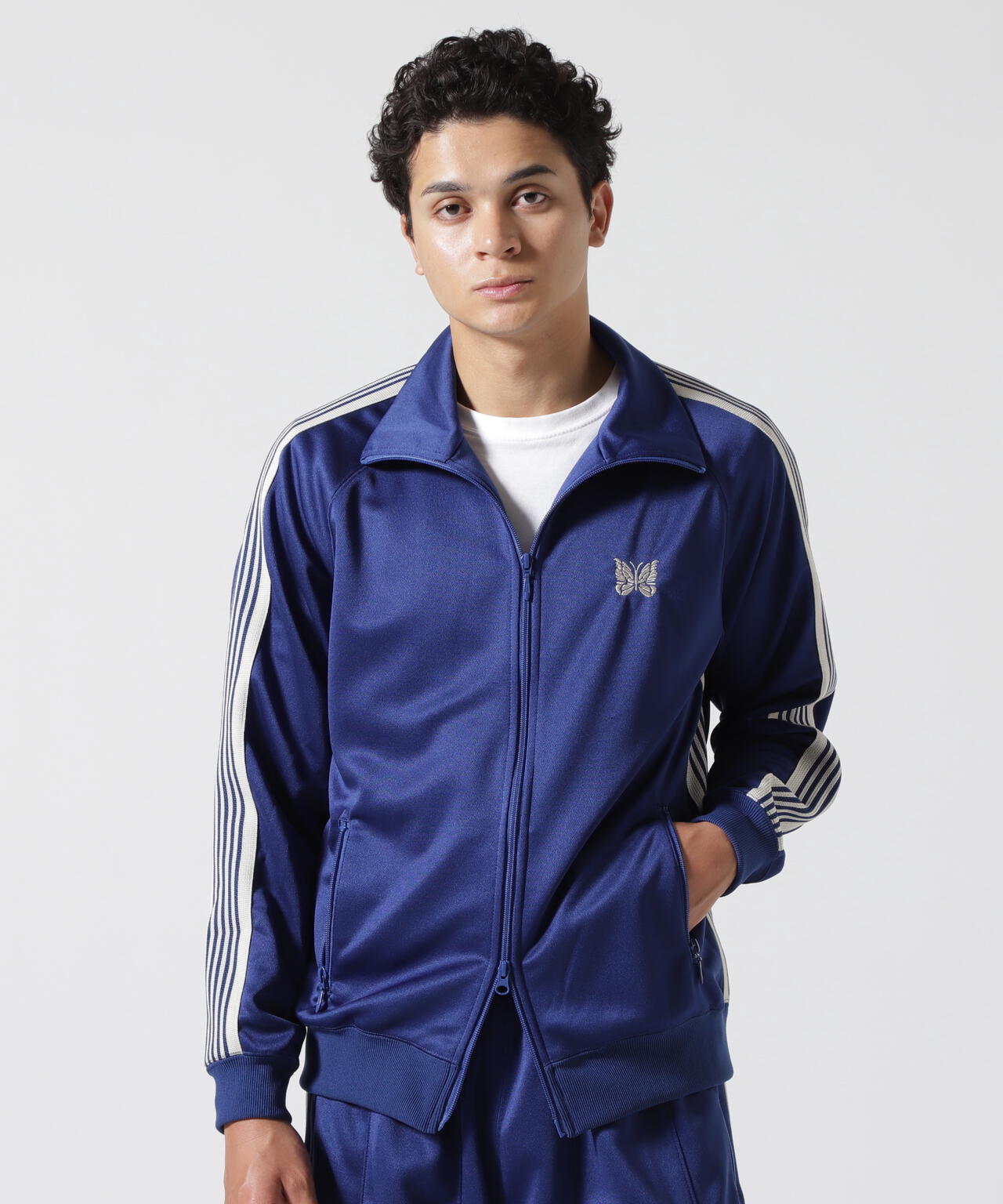 Needles/ニードルズ 別注Track Jacket - Poly Smooth