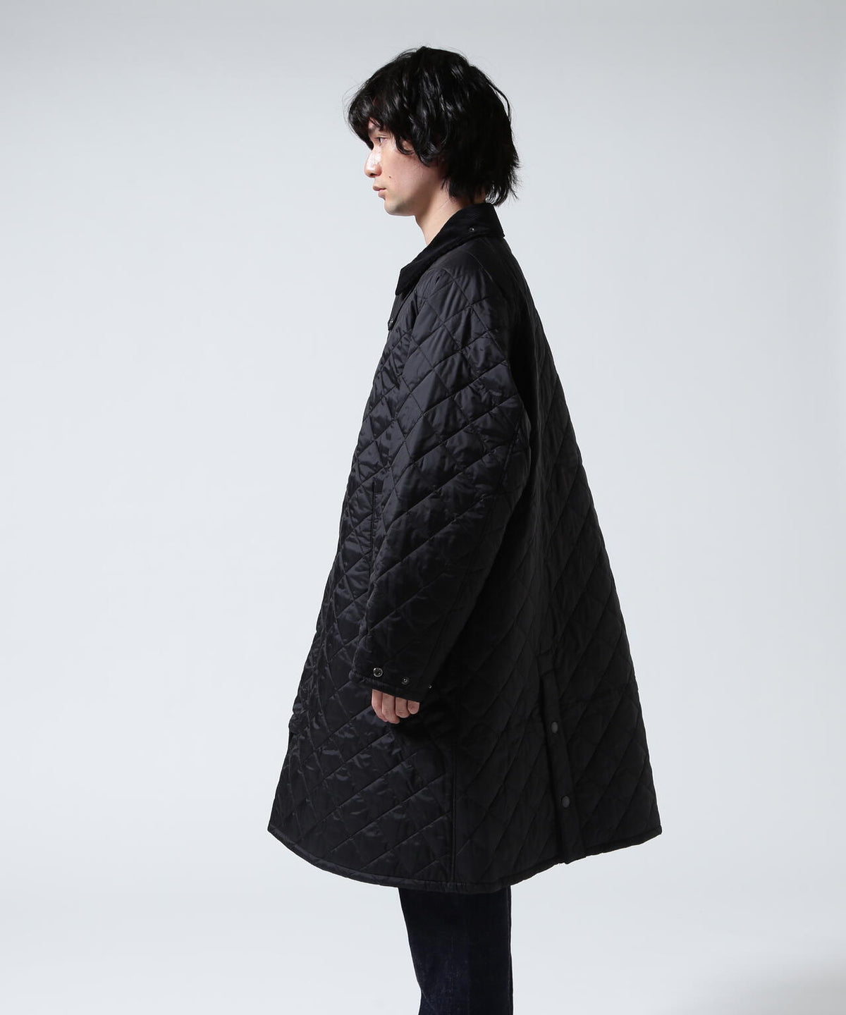 Barbour/バブアー EXMOOR QUILTING MID-LENGTH COAT エクスモアキルティングミドルレングスコート