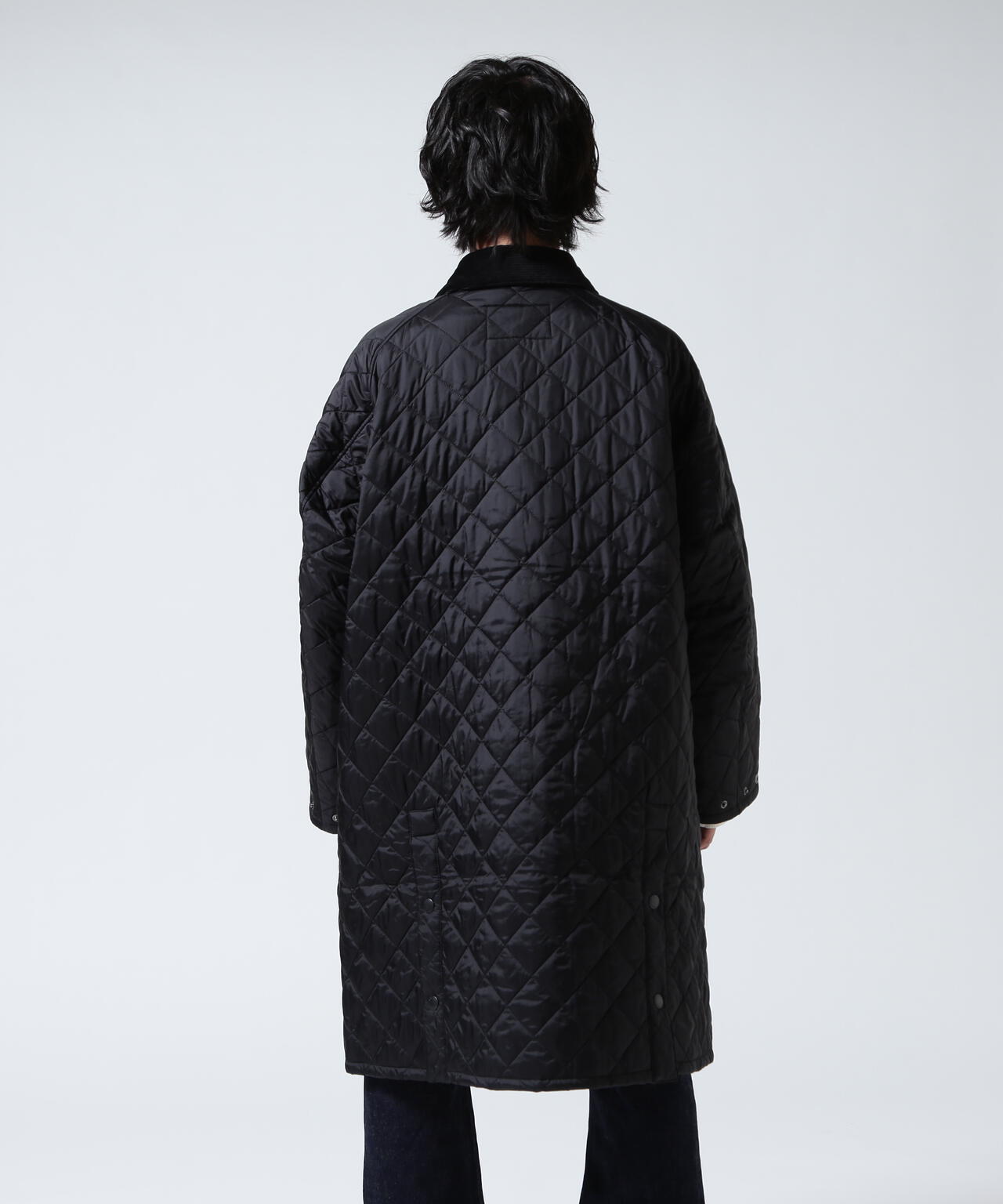 Barbour/バブアー EXMOOR QUILTING MID-LENGTH COAT エクスモアキルティングミドルレングスコート
