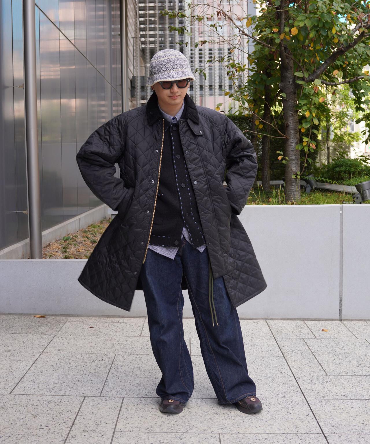 Barbour/バブアー EXMOOR QUILTING MID-LENGTH COAT エクスモアキルティングミドルレングスコート