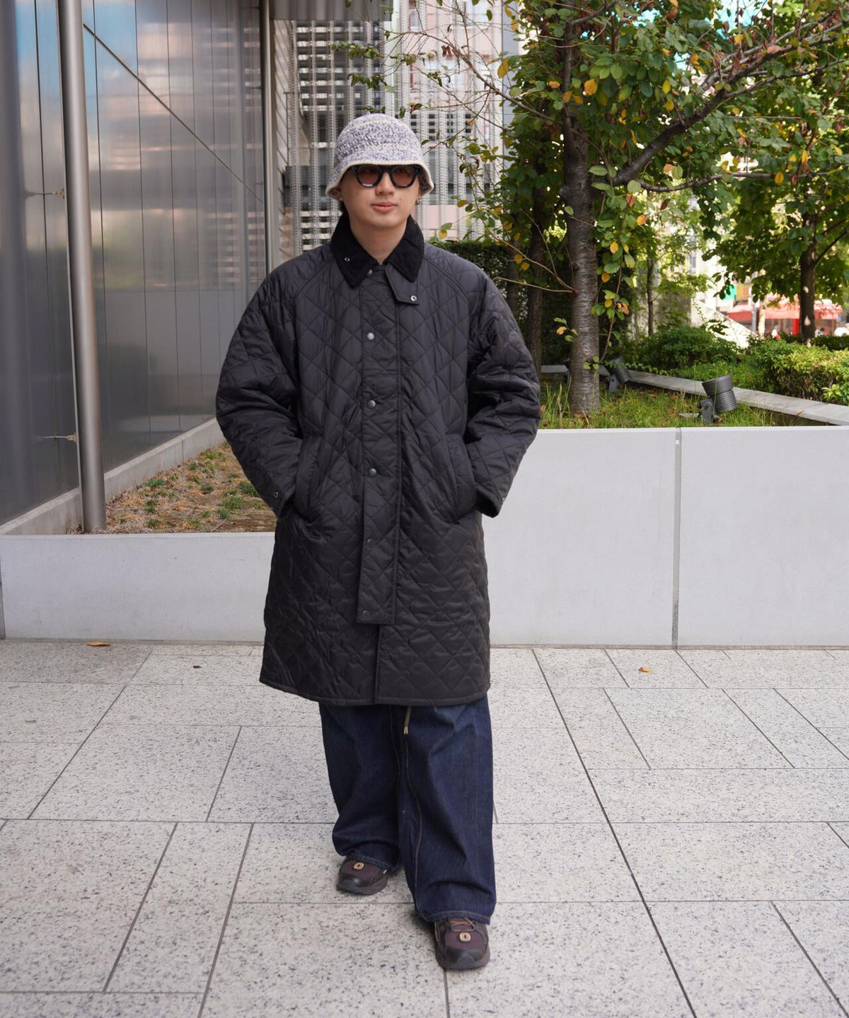Barbour/バブアー EXMOOR QUILTING MID-LENGTH COAT エクスモアキルティングミドルレングスコート