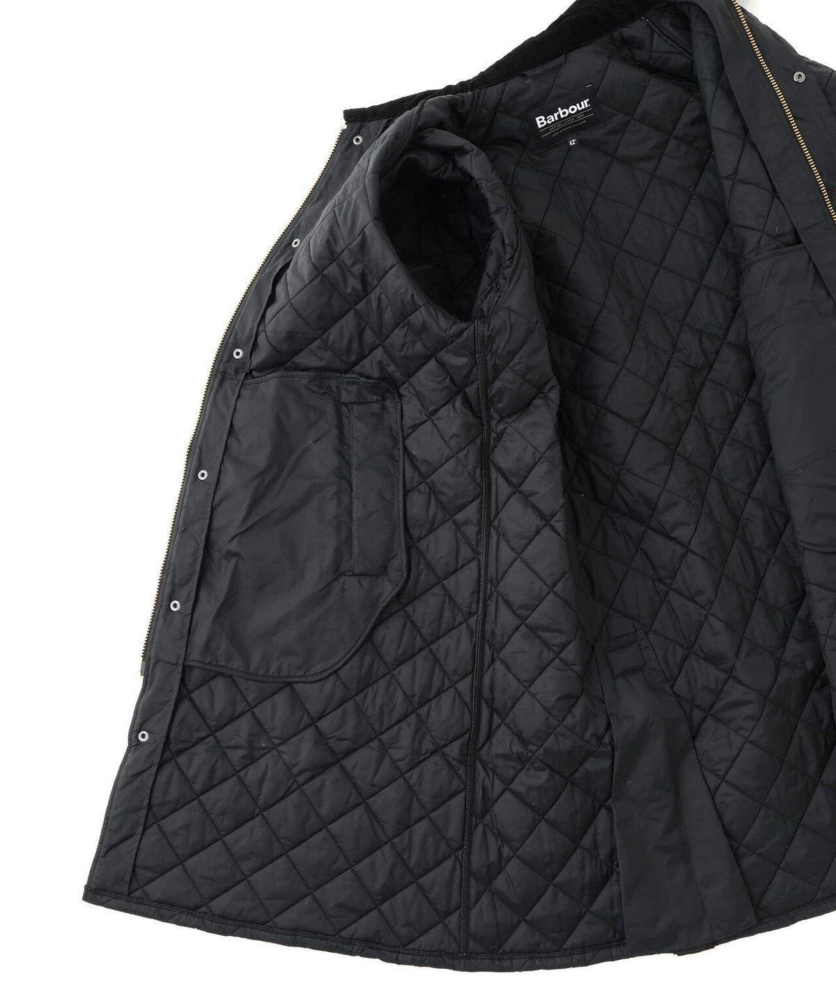 Barbour/バブアー EXMOOR QUILTING MID-LENGTH COAT エクスモアキルティングミドルレングスコート