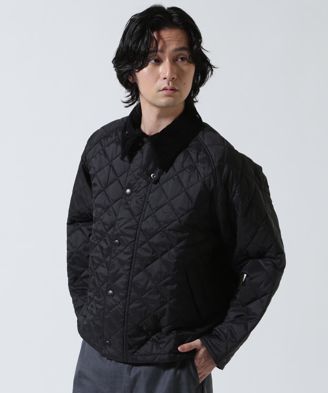 Barbour/バブアー TRANSPORT QUILTEING BLOUSON トランスポート キルティング ブルゾン MQU1796
