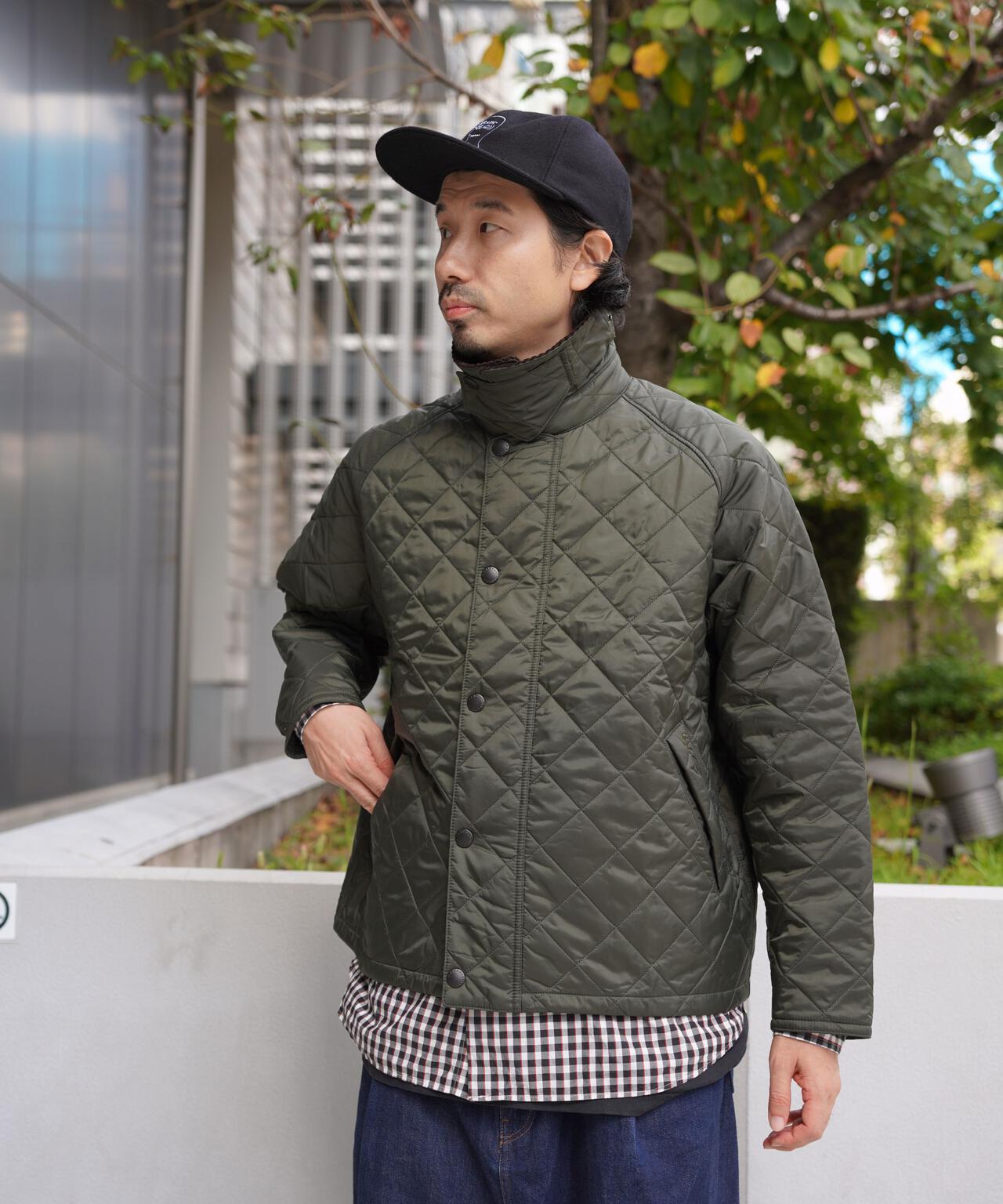 Barbour/バブアー TRANSPORT QUILTEING BLOUSON トランスポート キルティング ブルゾン MQU1796