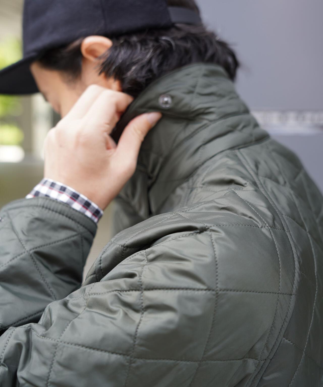 Barbour/バブアー TRANSPORT QUILTEING BLOUSON トランスポート キルティング ブルゾン MQU1796