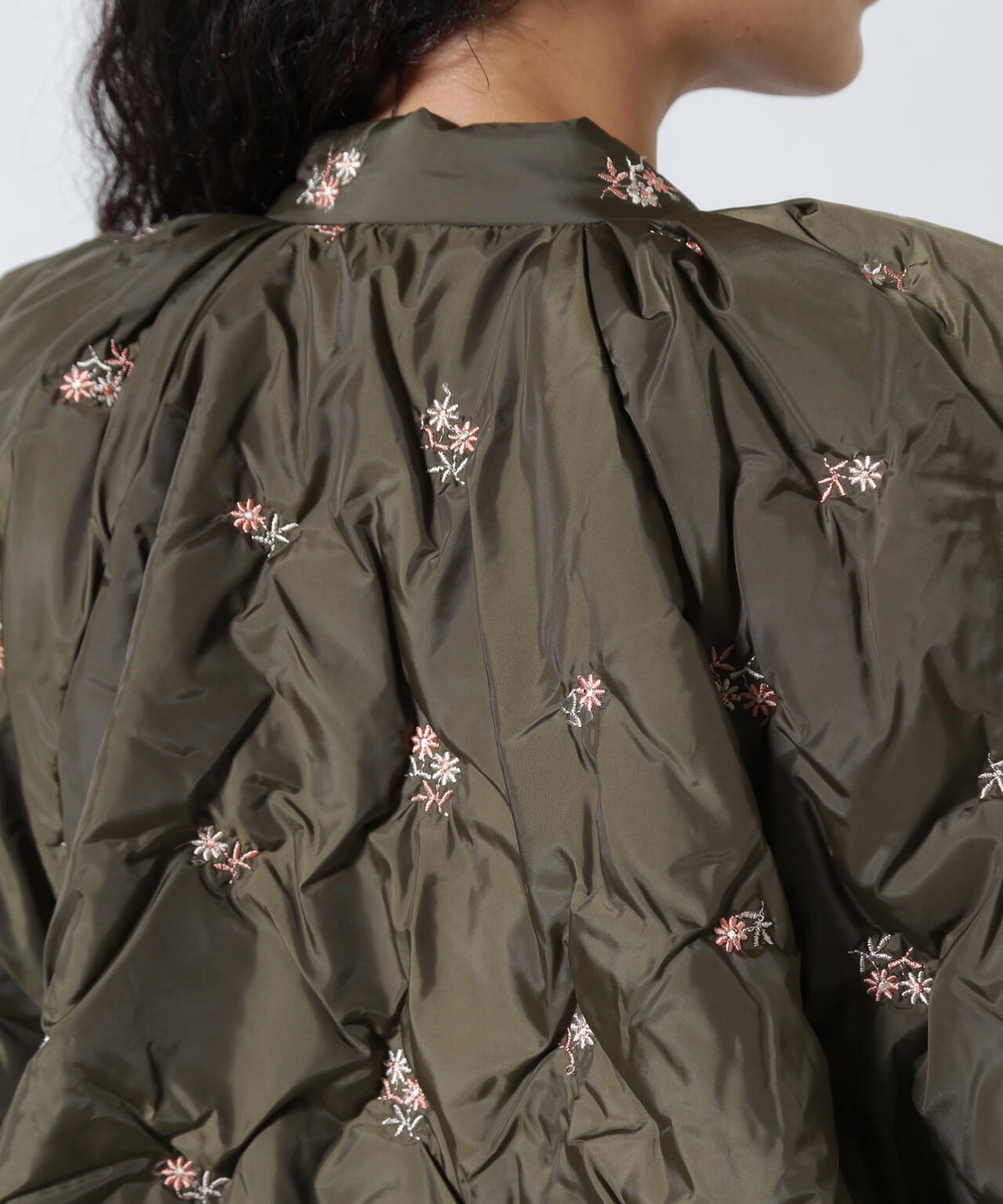RHODOLIRION/ロドリリオン Padded Coat - Original Floral Emb. RV1025B