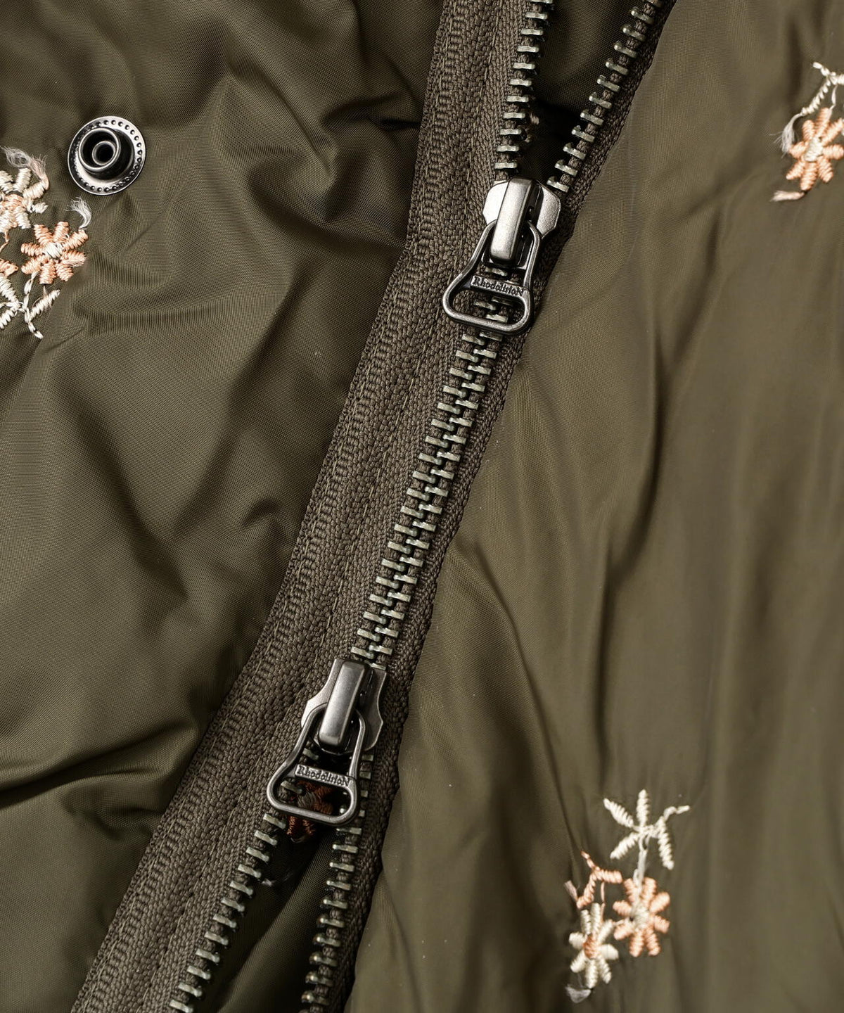 RHODOLIRION/ロドリリオン Padded Coat - Original Floral Emb. RV1025B