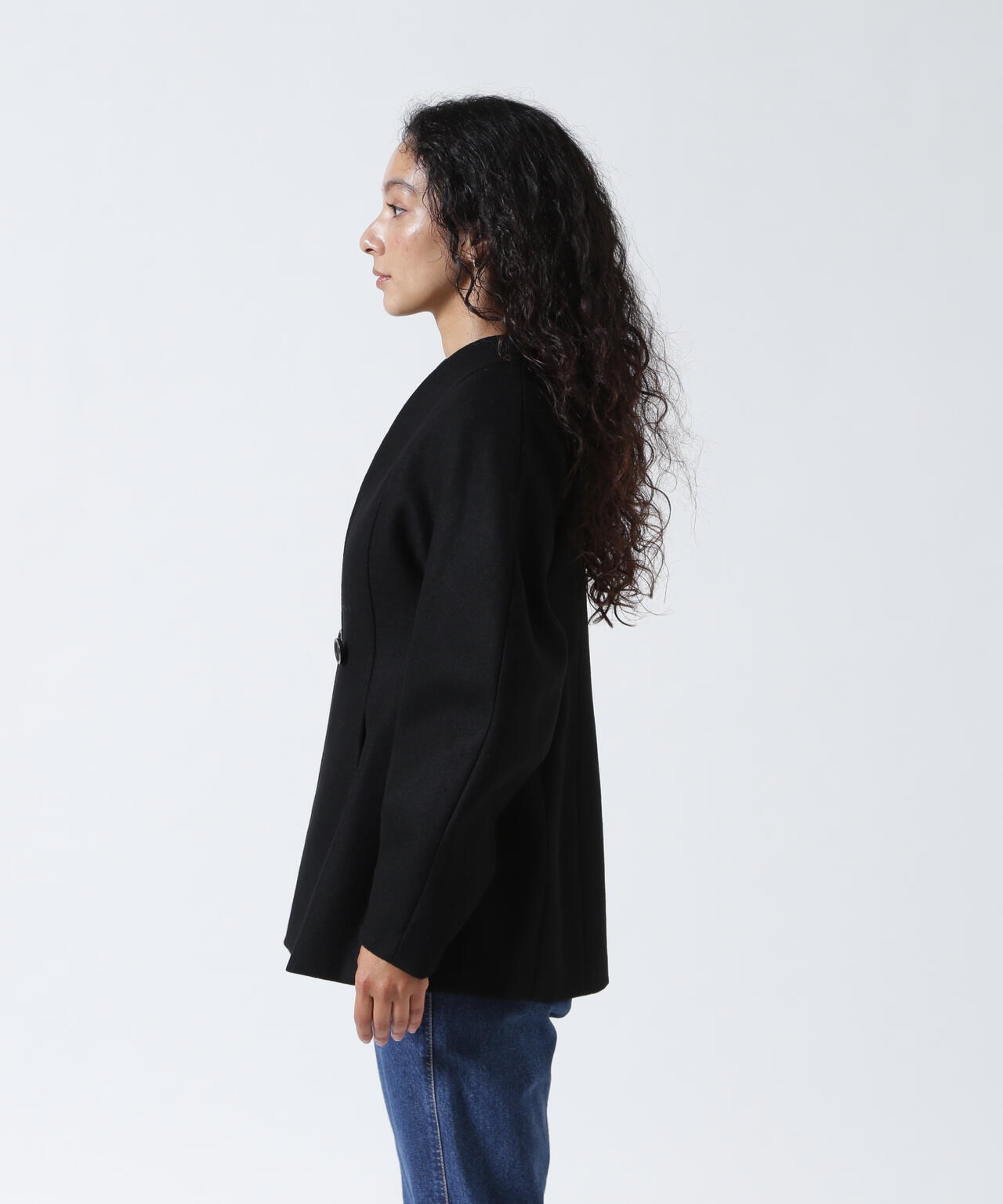 RHODOLIRION/ロドリリオン Hourglass Jacket - Melton Cloth アワーグラスジャケット