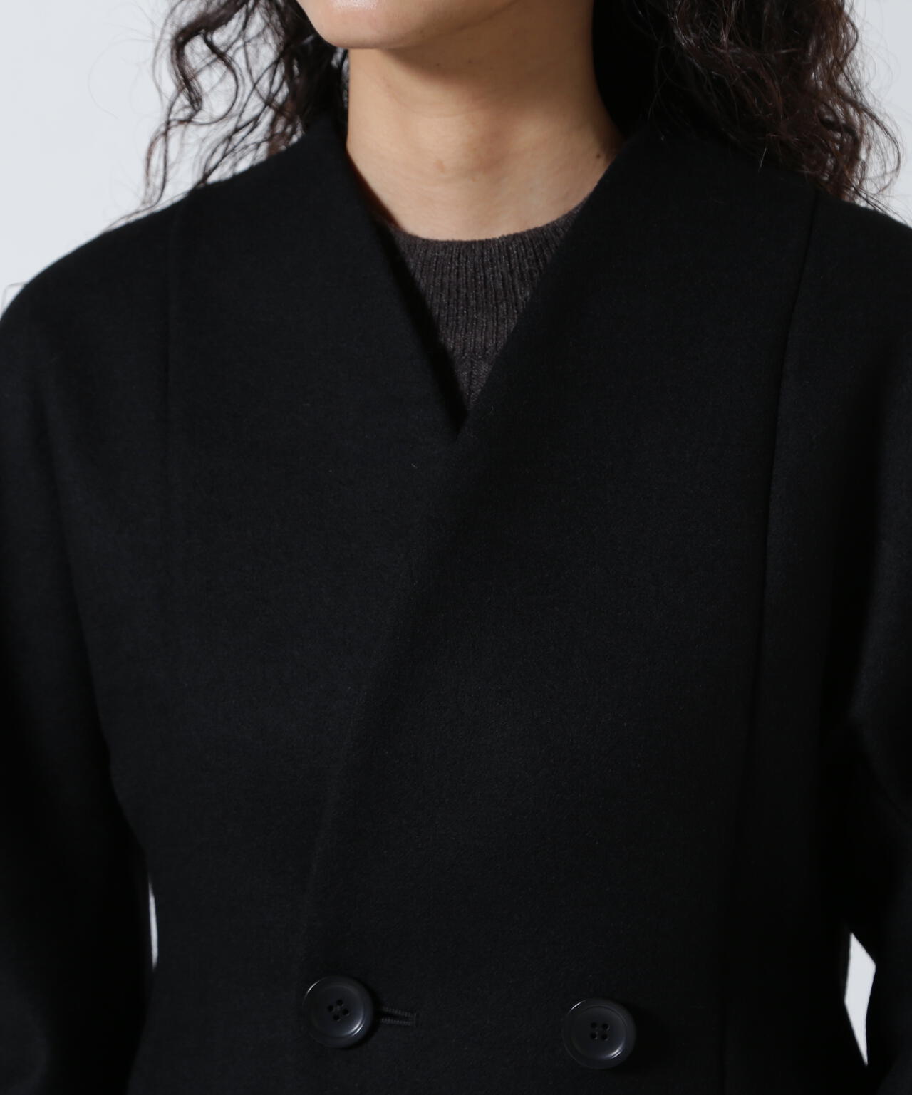 RHODOLIRION/ロドリリオン Hourglass Jacket - Melton Cloth アワーグラスジャケット