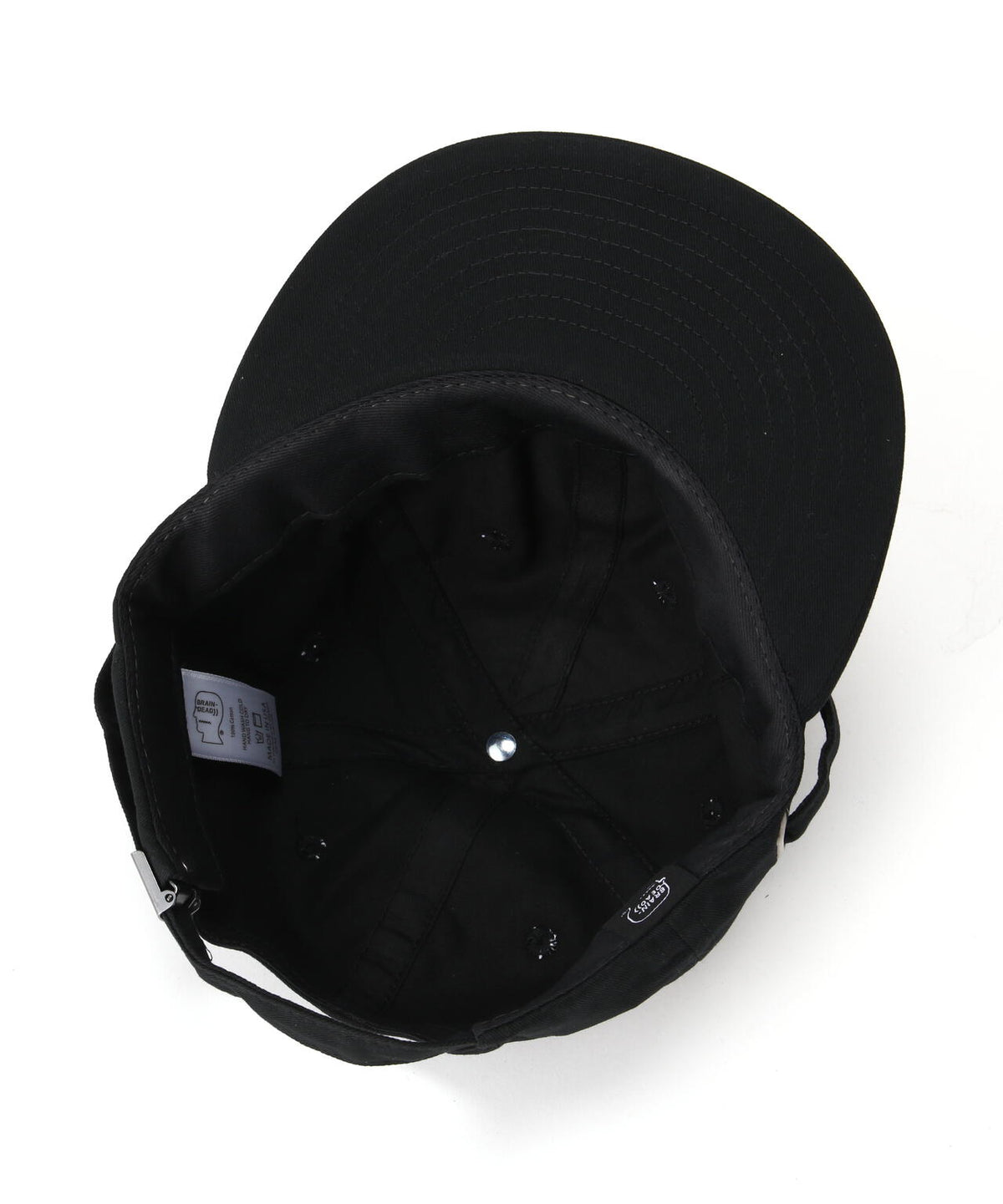 BRAIN DEAD/ブレインデッド Extended Strap 6 Panel Logohead Hat