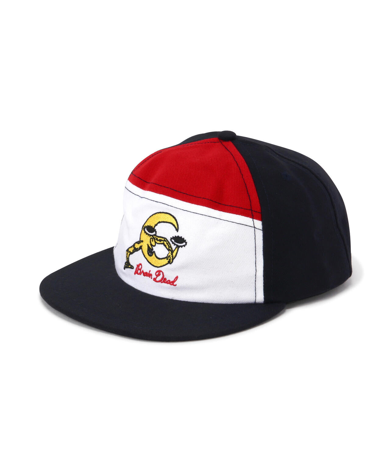 BRAIN DEAD/ブレインデッド Crescent Curved Front 6 Panel Hat