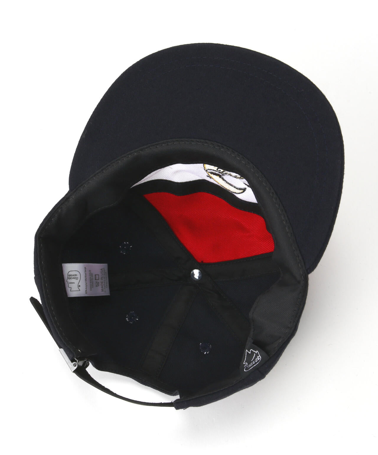 BRAIN DEAD/ブレインデッド Crescent Curved Front 6 Panel Hat