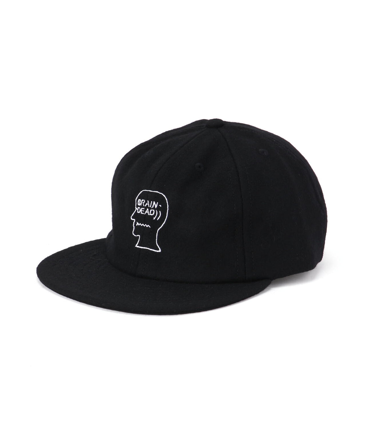 BRAIN DEAD/ブレインデッド FLANNEL LOGOHEAD 6PANEL HAT