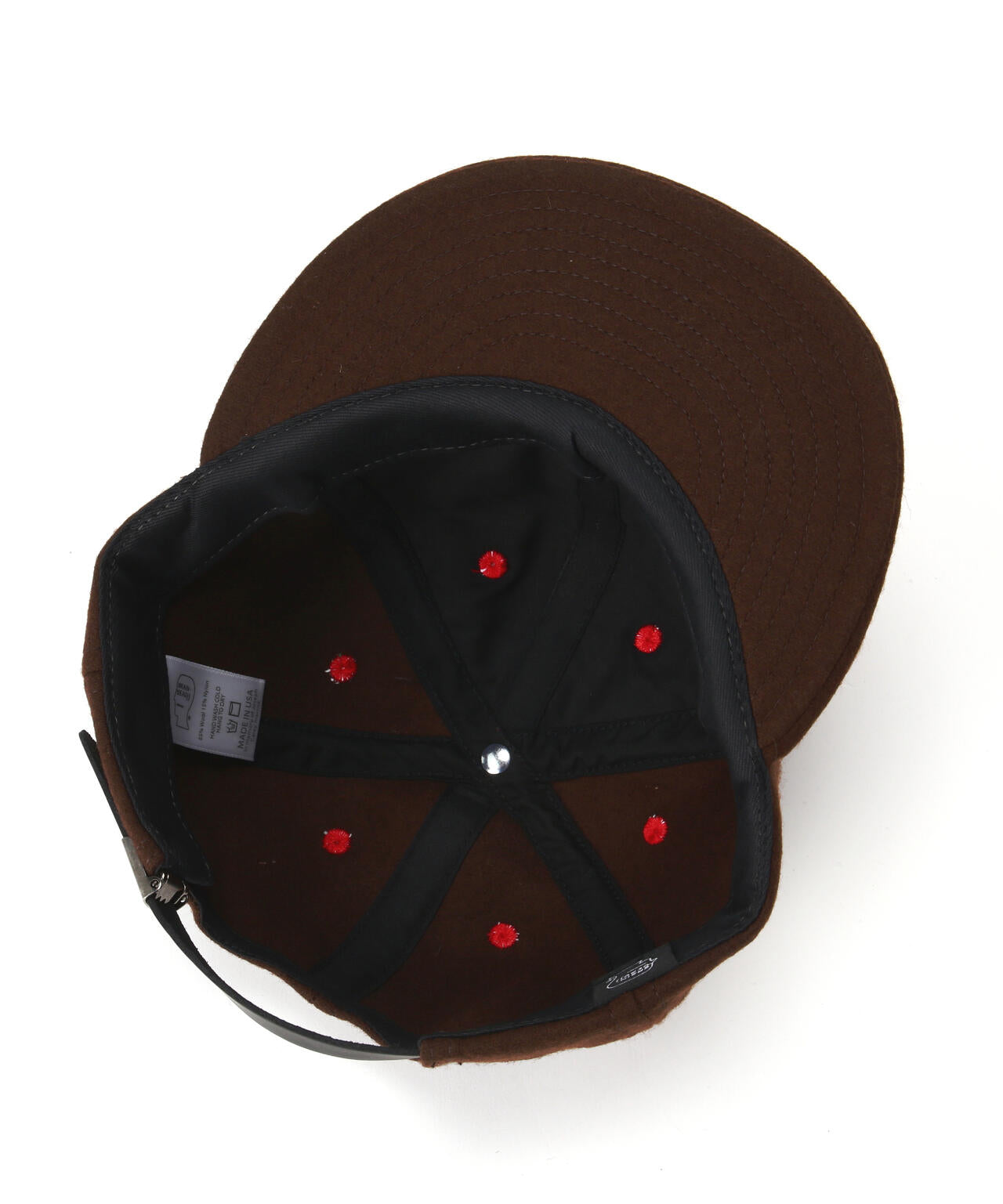 BRAIN DEAD/ブレインデッド FLANNEL LOGOHEAD 6PANEL HAT