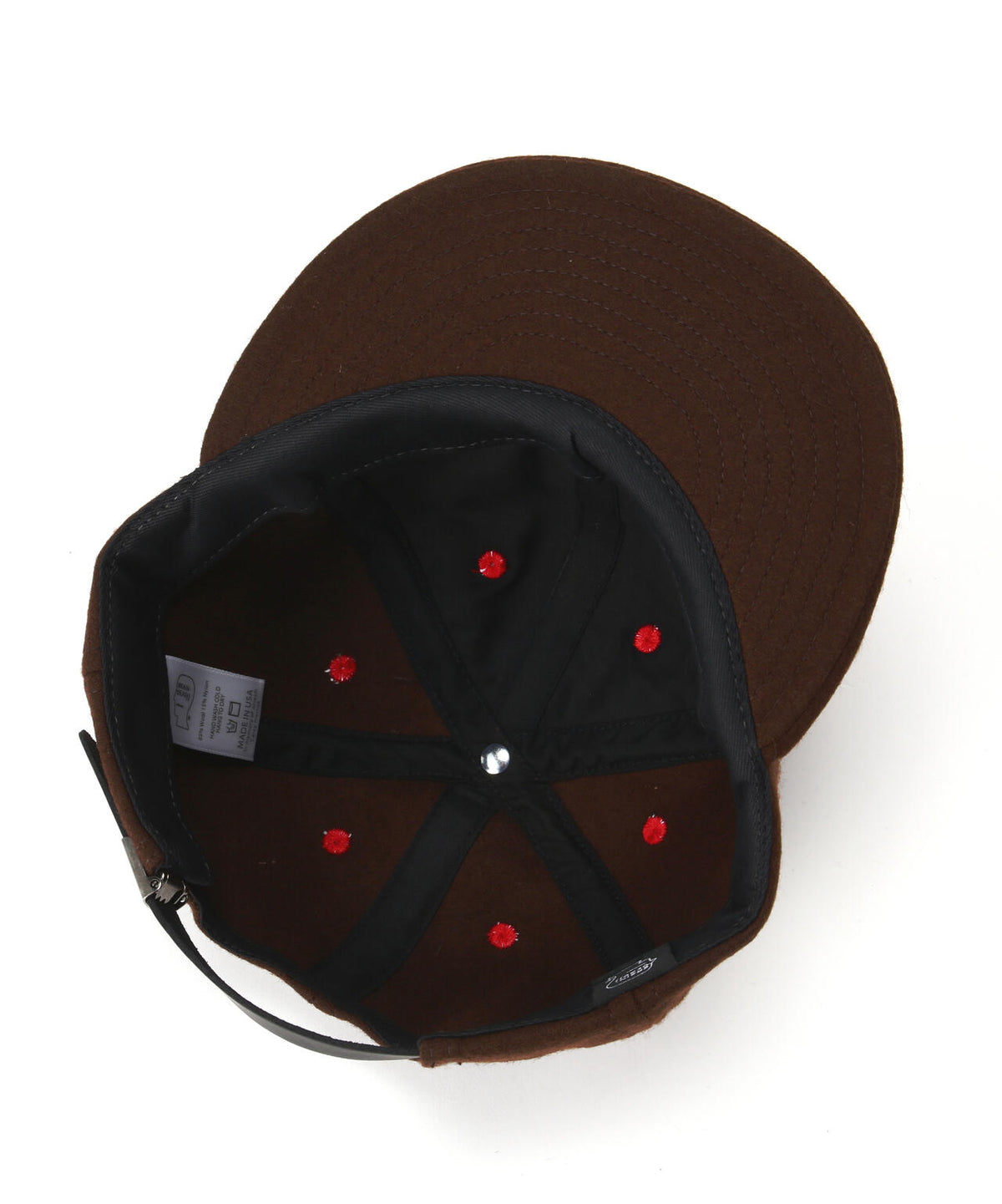 BRAIN DEAD/ブレインデッド FLANNEL LOGOHEAD 6PANEL HAT